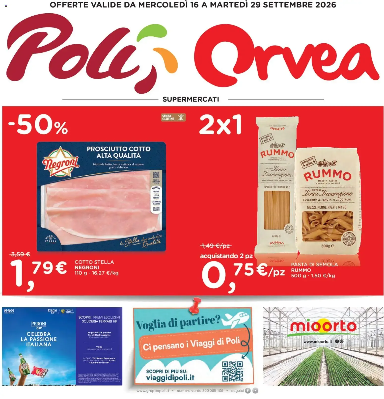 Poli volantino dal 16/09/2026 - online Offerte