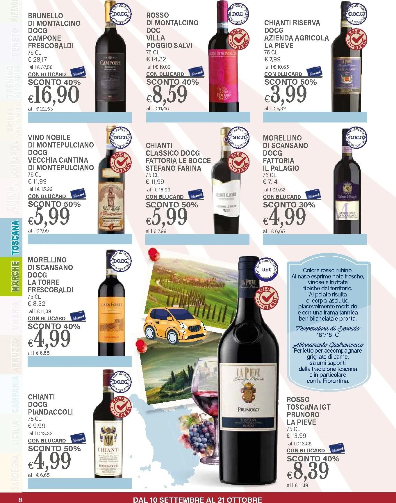 Il Gigante - Il Tempo, la Terra, il Gusto: L'Italia in un solo sorso da 10 settembre a 21 ottobre di 2026 - Pagina del volantino 8
