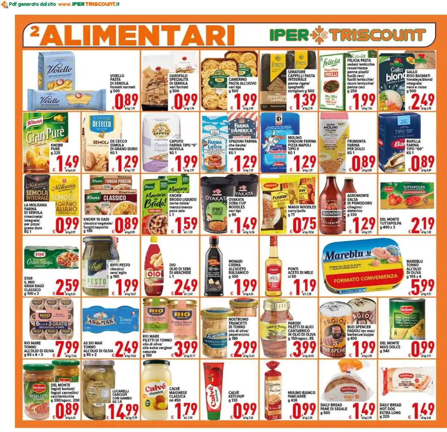 Ipertriscount volantino dal 23/10/2026 - online Offerte da 23 ottobre a 3 novembre di 2026 - Pagina del volantino 2