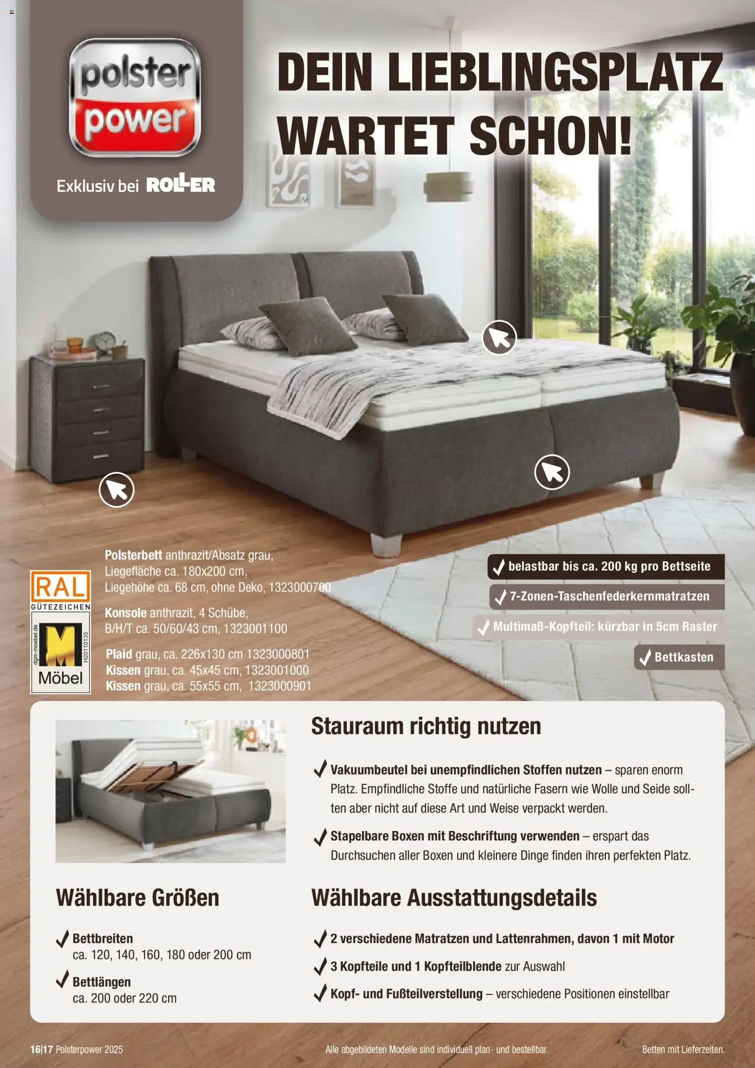Das polster-power Magazin 2026. von 30. August bis 31. Dezember 2026 - Prospekt seite 16