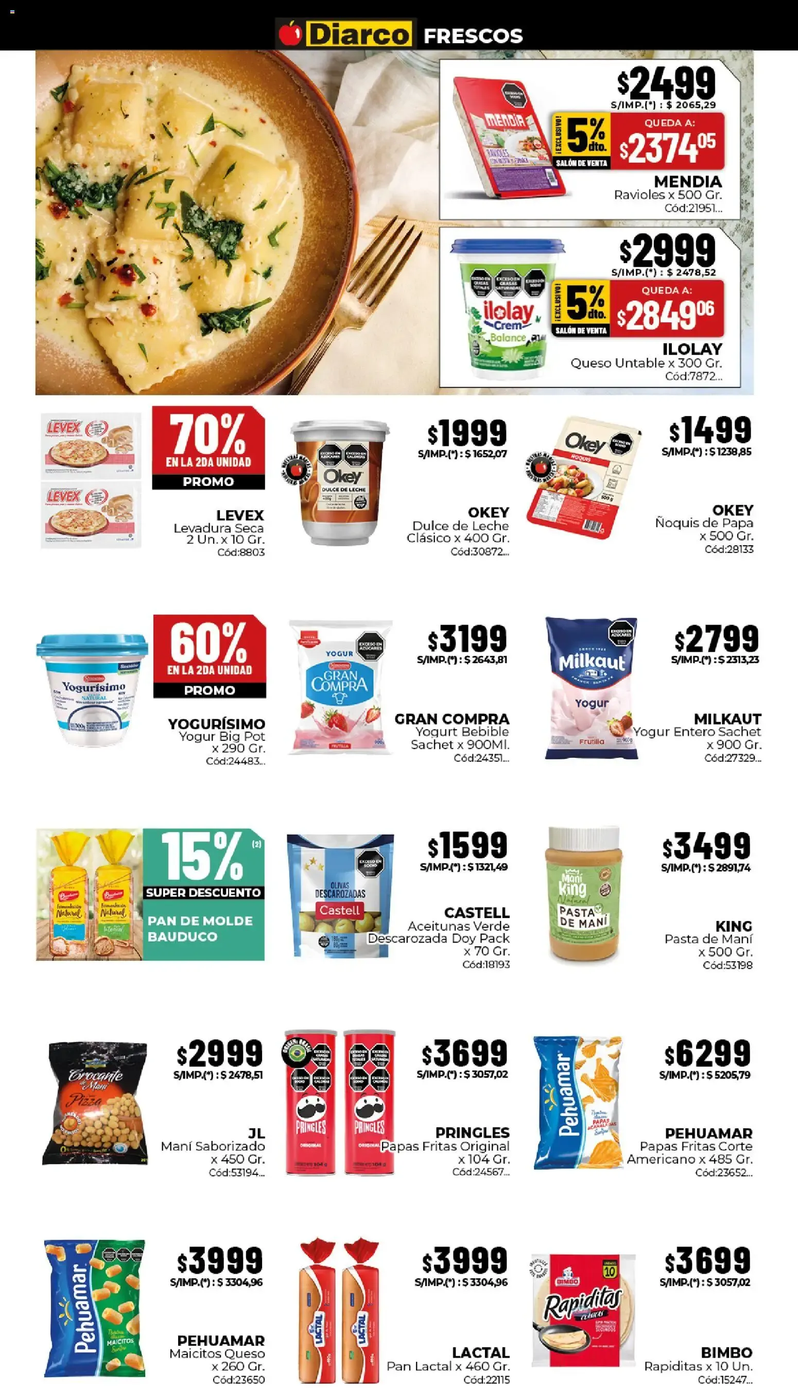 Ofertas de Diarco: ¡TODOS PUEDEN COMPRAR POR UNIDAD O CANTIDAD! 29 de junio al 3 de julio 2026 - Página 11 del catálogo