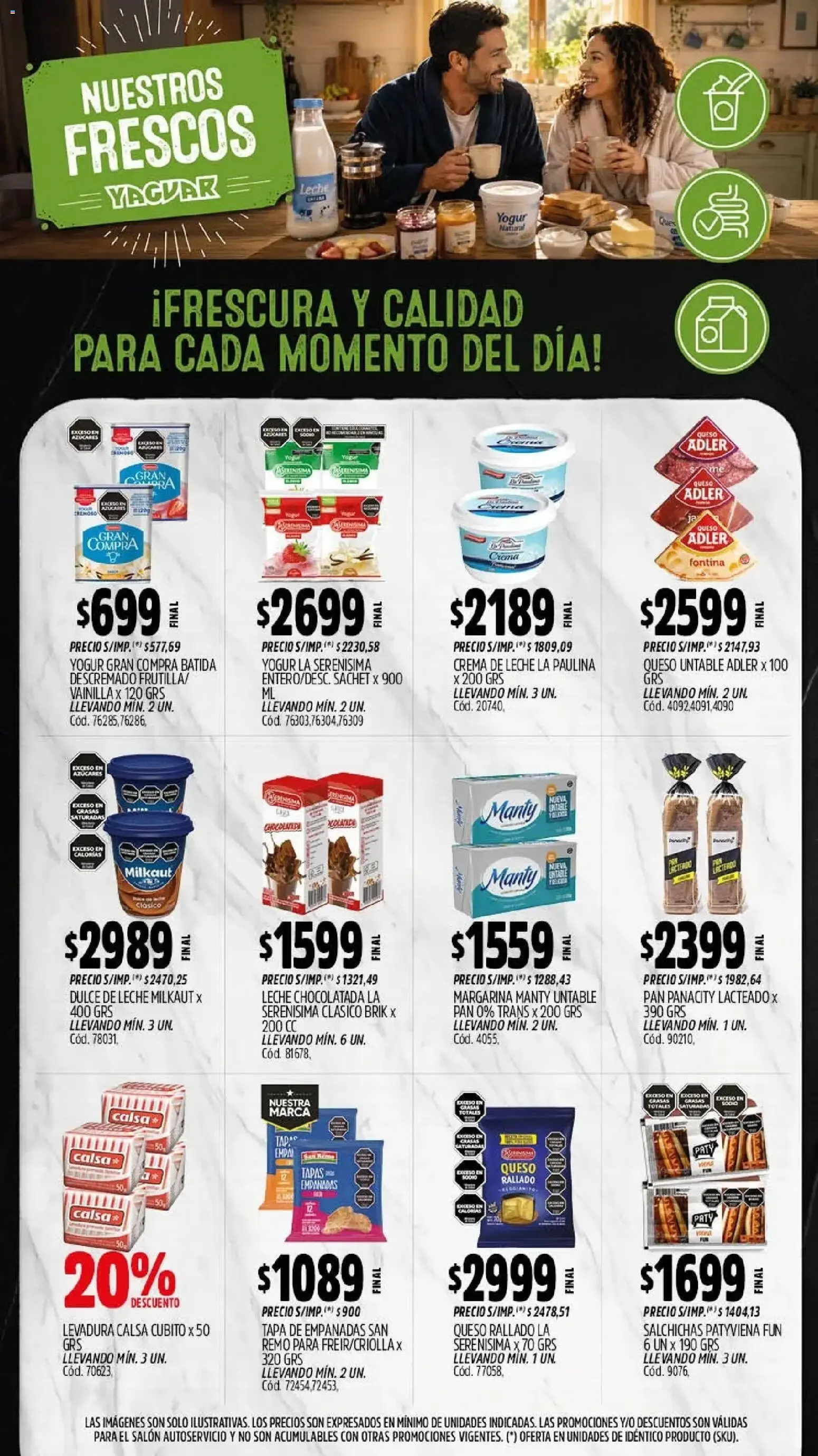 Ofertas de Yaguar - Oferta Semanal Mar del Plata del 24/08/2026 - 29/08/2026 24 de agosto al 29 de agosto 2026 - Página 7 del catálogo