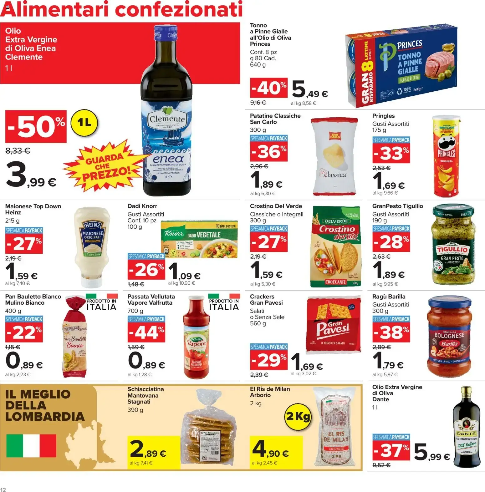 Carrefour Market - SCONTI hasta el 50% da 13 ottobre a 22 ottobre di 2026 - Pagina del volantino 12