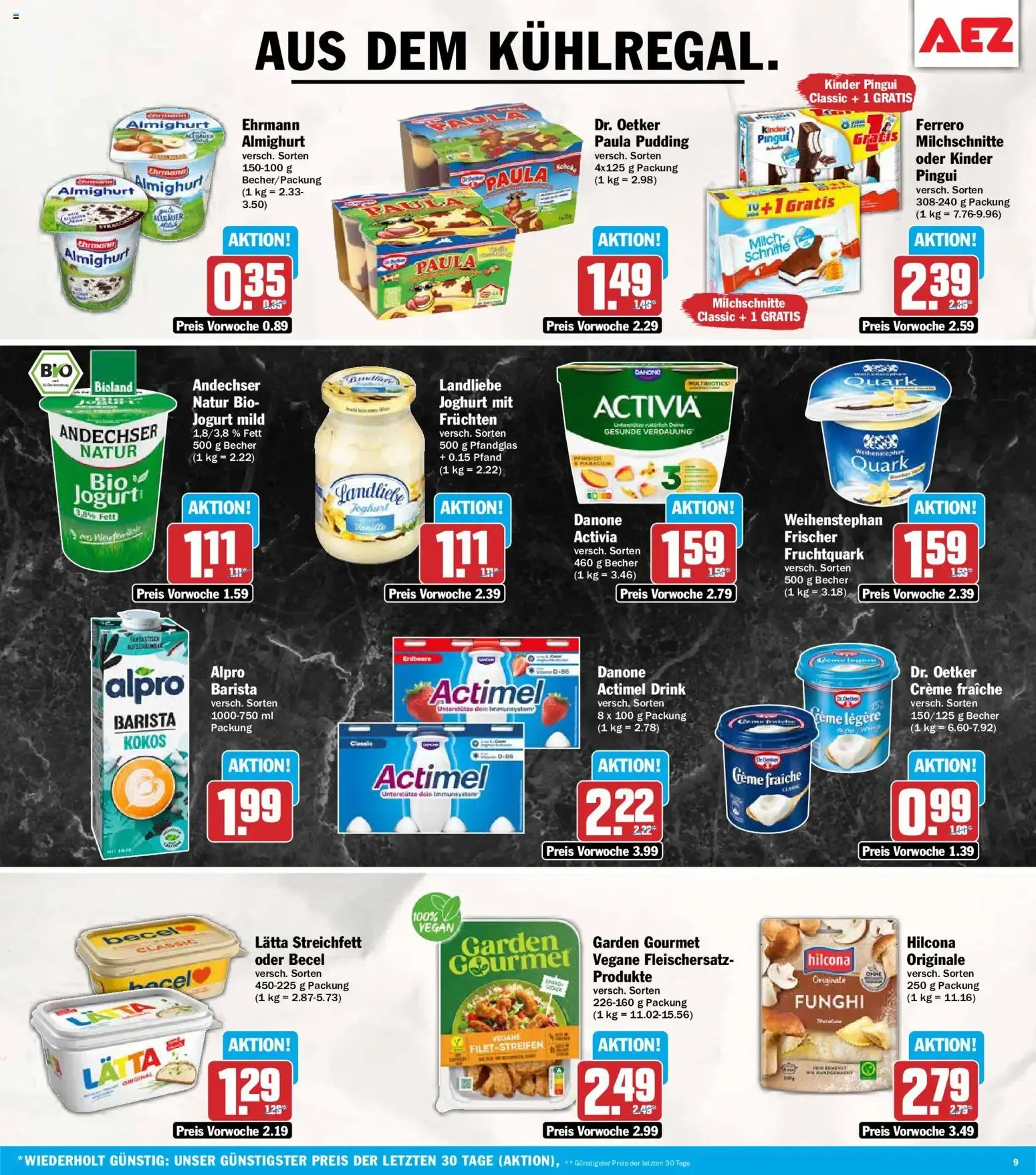 AEZ Prospekt (ab 26.10.2026) zum Blättern von 26. Oktober bis 31. Oktober 2026 - Prospekt seite 9