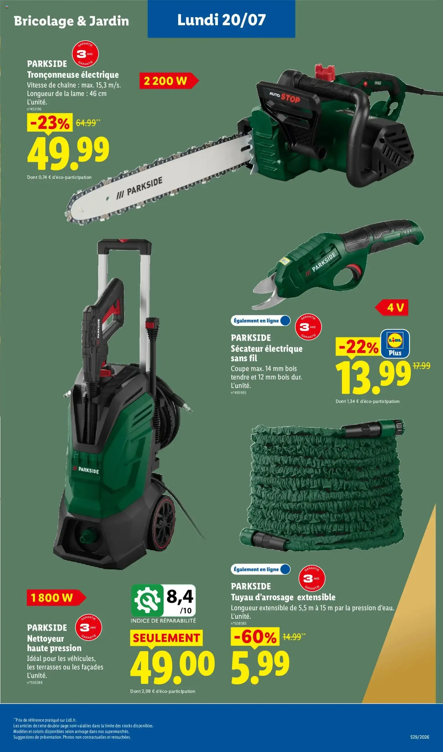 Lidl - L'Été Imbattable du 16 juillet au 22 juillet 2026 - Catalogue page 47