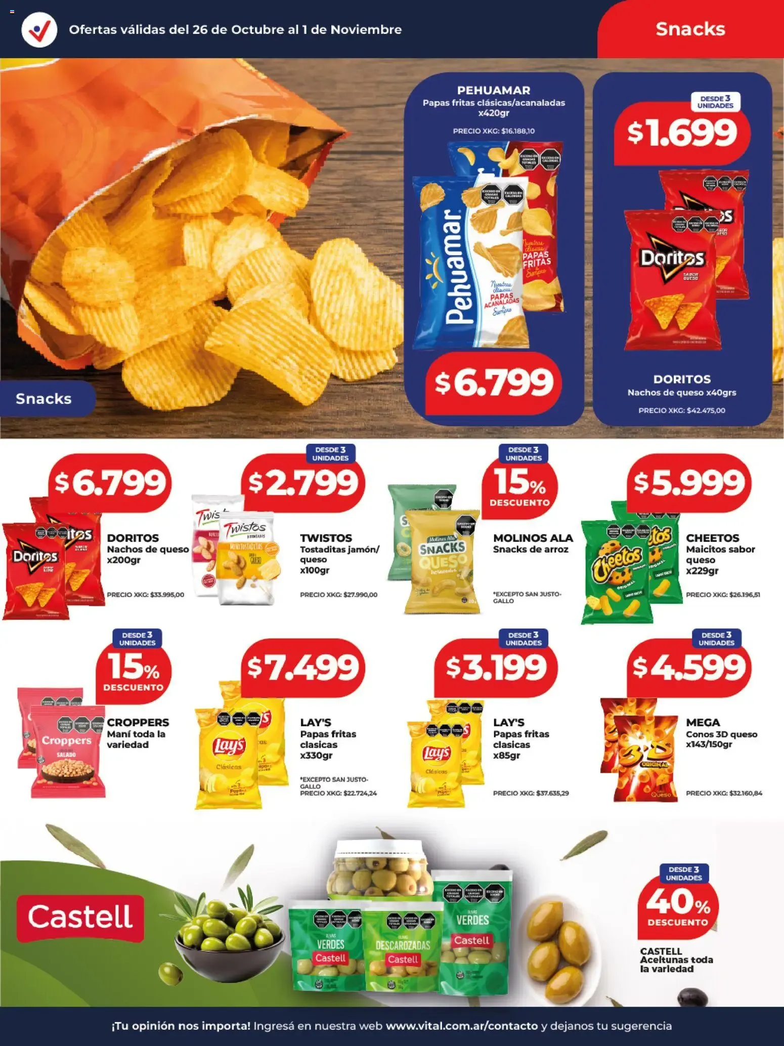 Ofertas de Vital - Ofertas || del 26/10/2026 - 01/11/2026 || Catálogo 26 de octubre al 1 de noviembre 2026 - Página 24 del catálogo