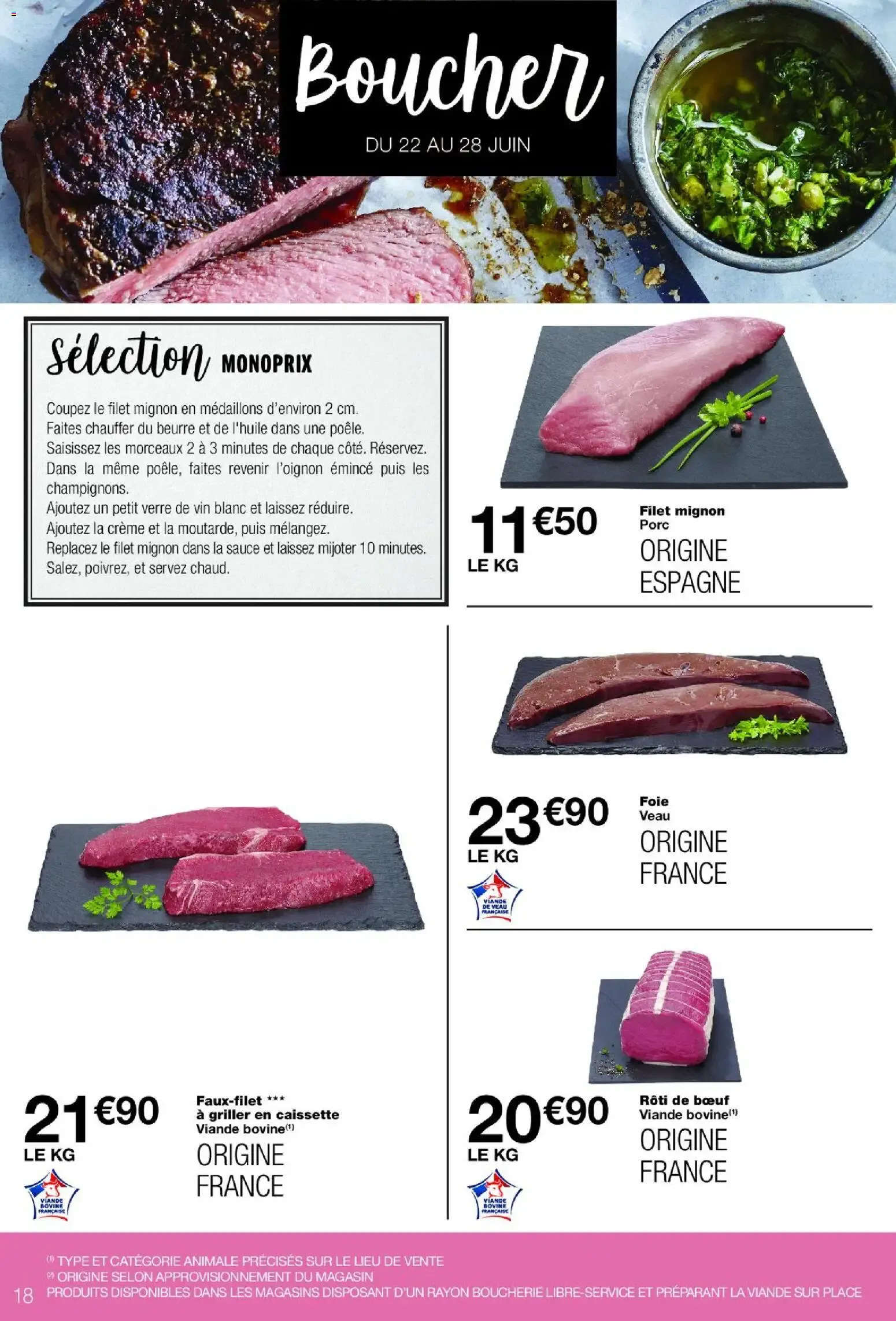 Monoprix - Hasta 50% en el segundo producto de selección du 16 juin au 28 juin 2026 - Catalogue page 18