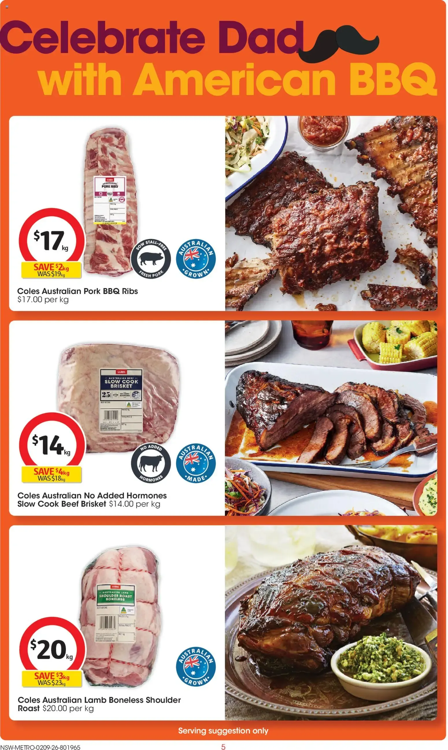 Coles: Celebrate Dad - Father's Day Catalogue - Catalogue valid from 2 September to 8 September 2026 - page 5