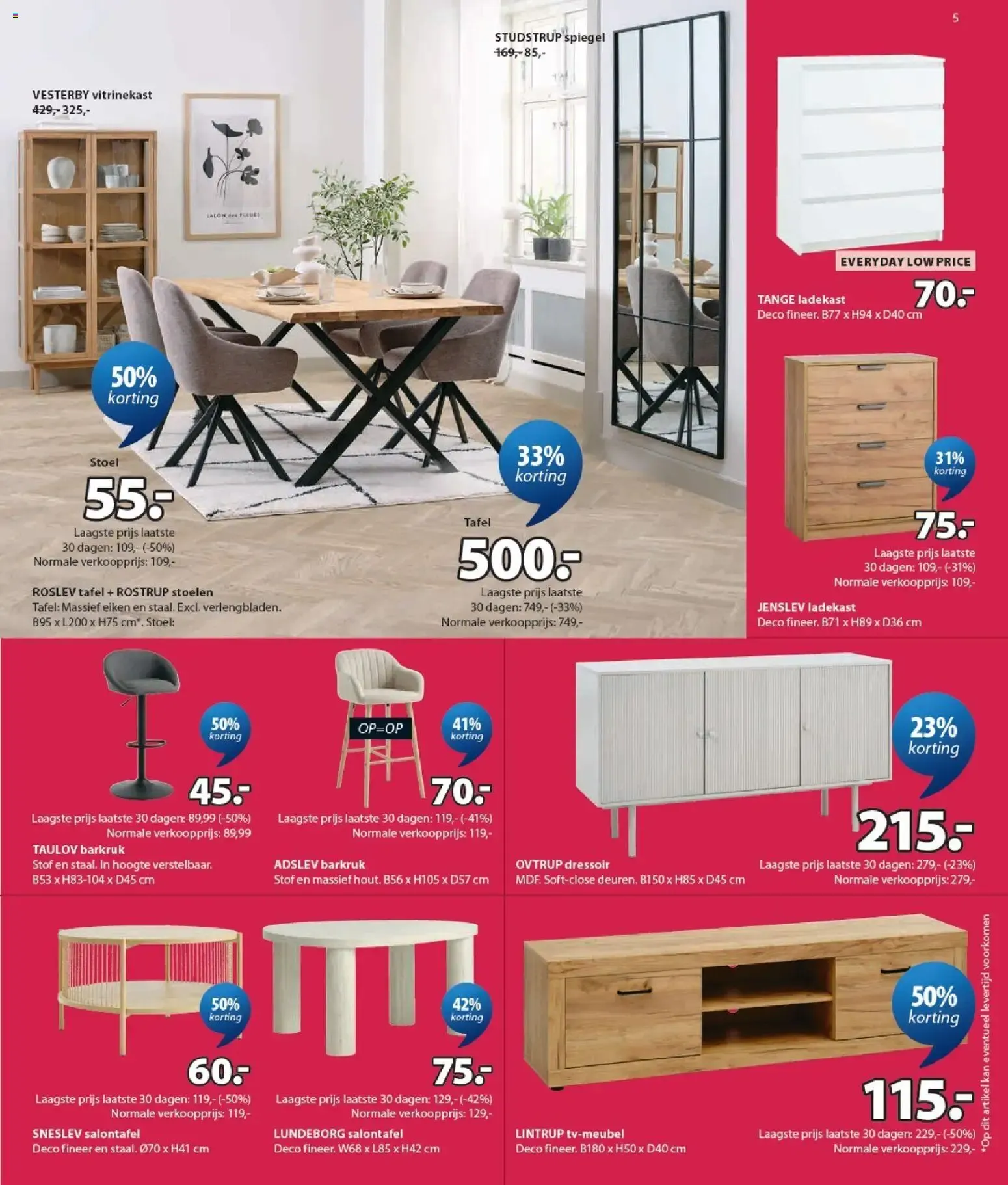 JYSK Sale: Tuindagen tot 60% korting van 6 juli tot 19 juli 2026 - Folder pagina 5