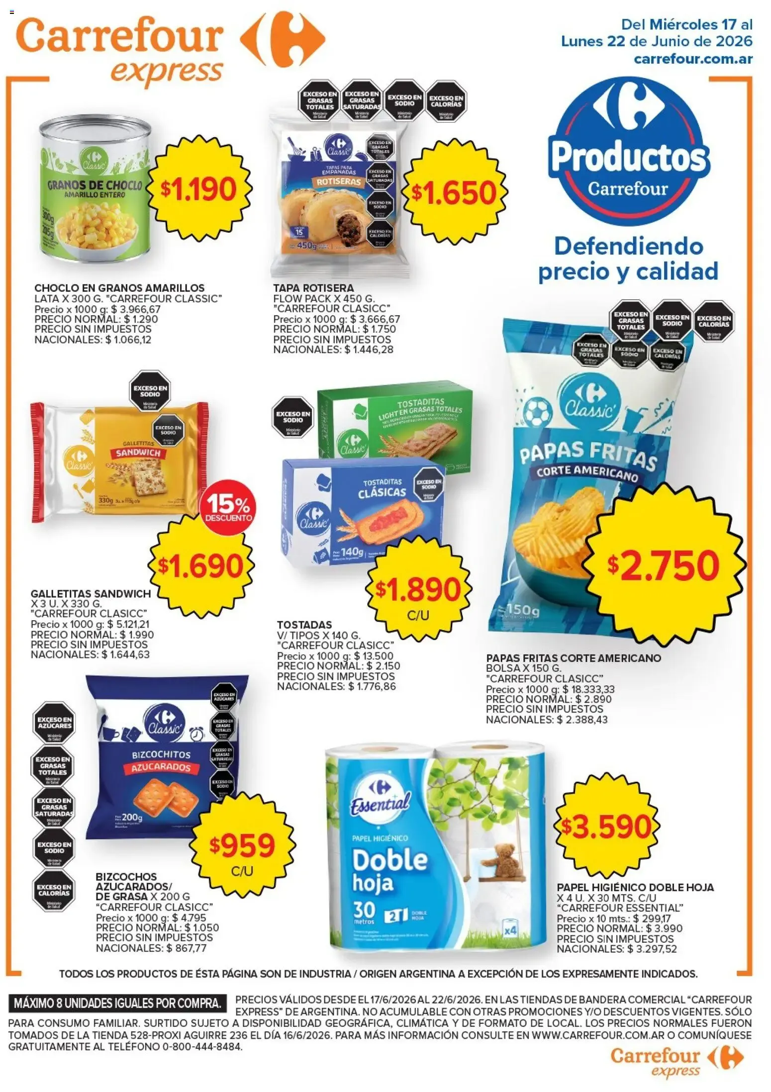 Ofertas de Carrefour - Carrefour Express || del 17/06/2026 - 23/06/2026 || Promociones 17 de junio al 22 de junio 2026 - Página 5 del catálogo