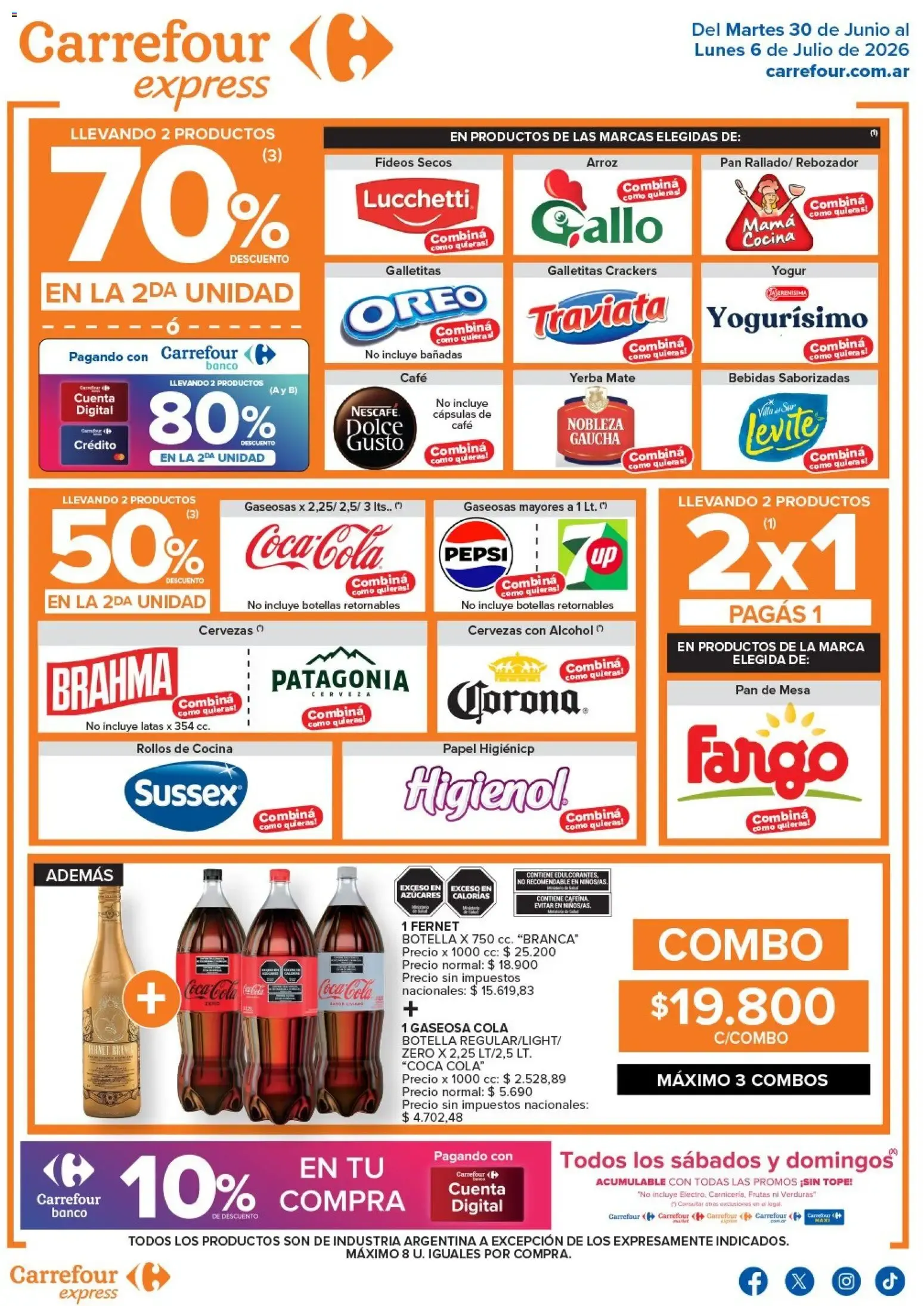 Ofertas de Carrefour - Express || del 30/06/2026 - 06/07/2026 || Promociones 30 de junio al 6 de julio 2026 - Página 2 del catálogo