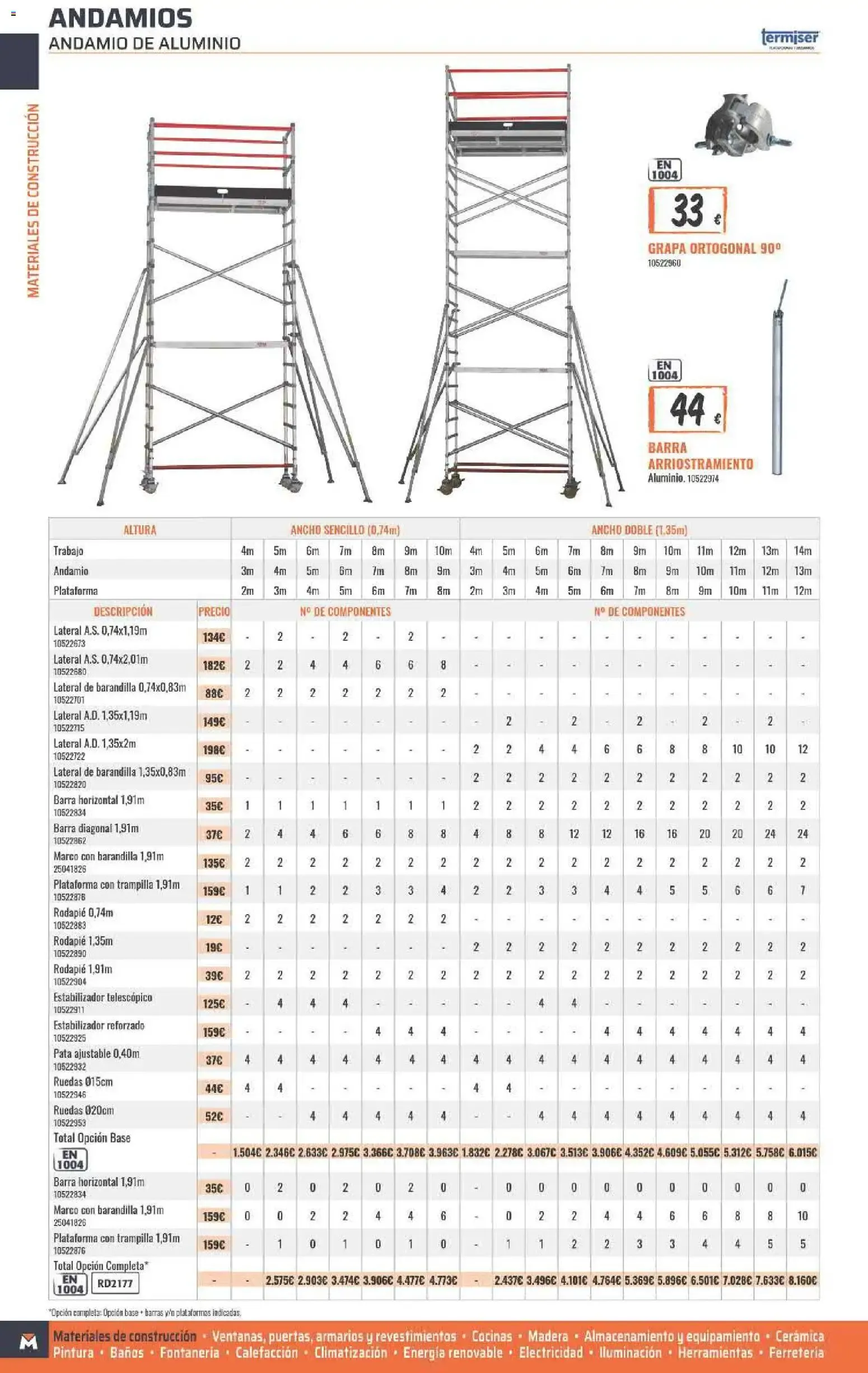 Catálogo de Obramat Catálogo 2026 23 de marzo al 30 de junio 2026 - Página 44