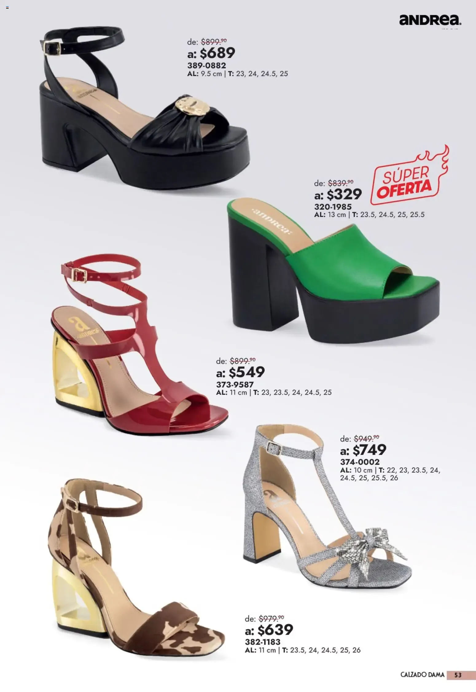 Catálogo de Andrea + Outlet Segundas Rebajas 13 de septiembre al 3 de octubre 2026 - Pagina 53