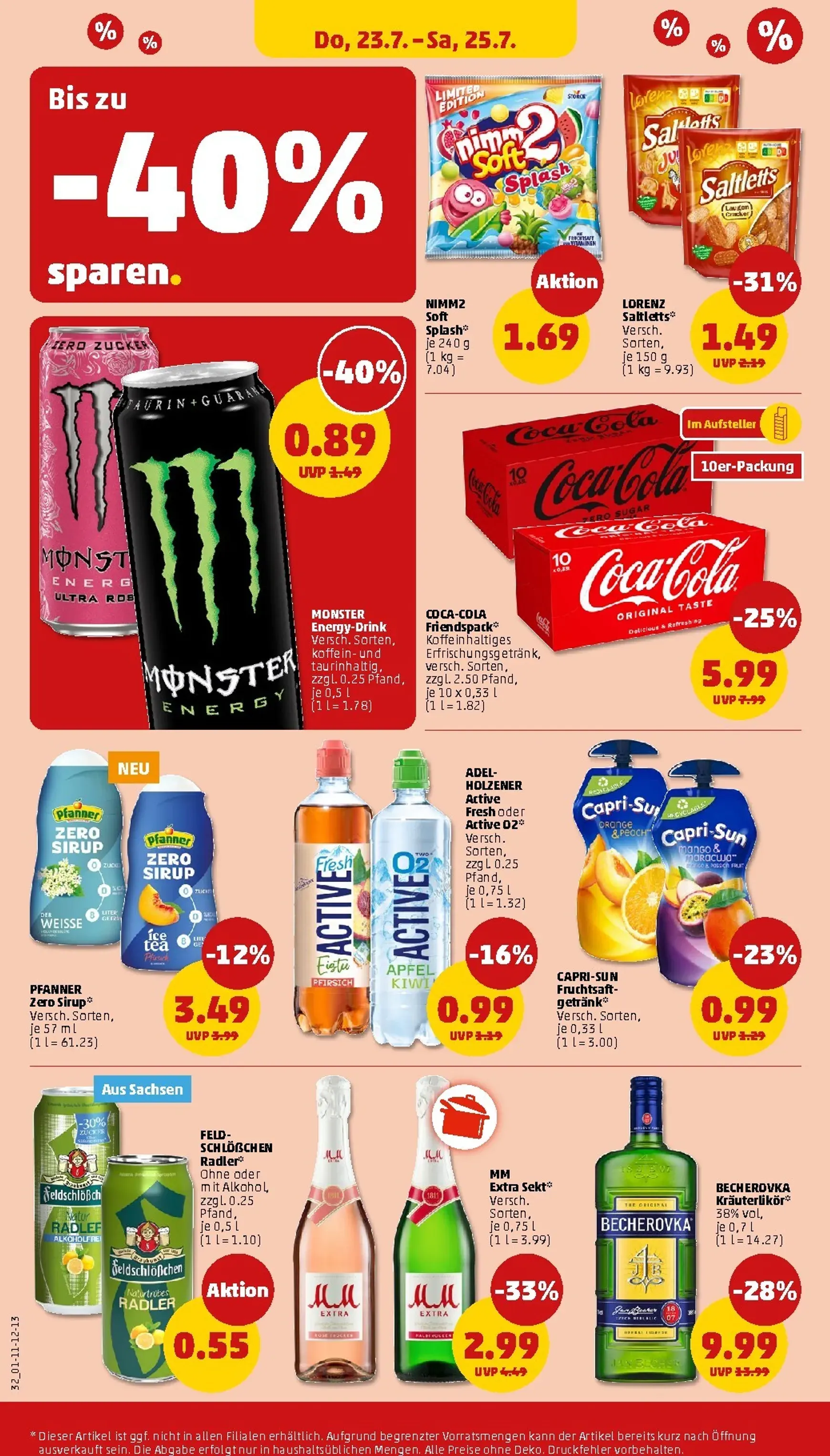 PENNY Prospekt – von Montag 20.07.2026 bis Samstag 25.07.2026 von 20. Juli bis 25. Juli 2026 - Prospekt seite 38