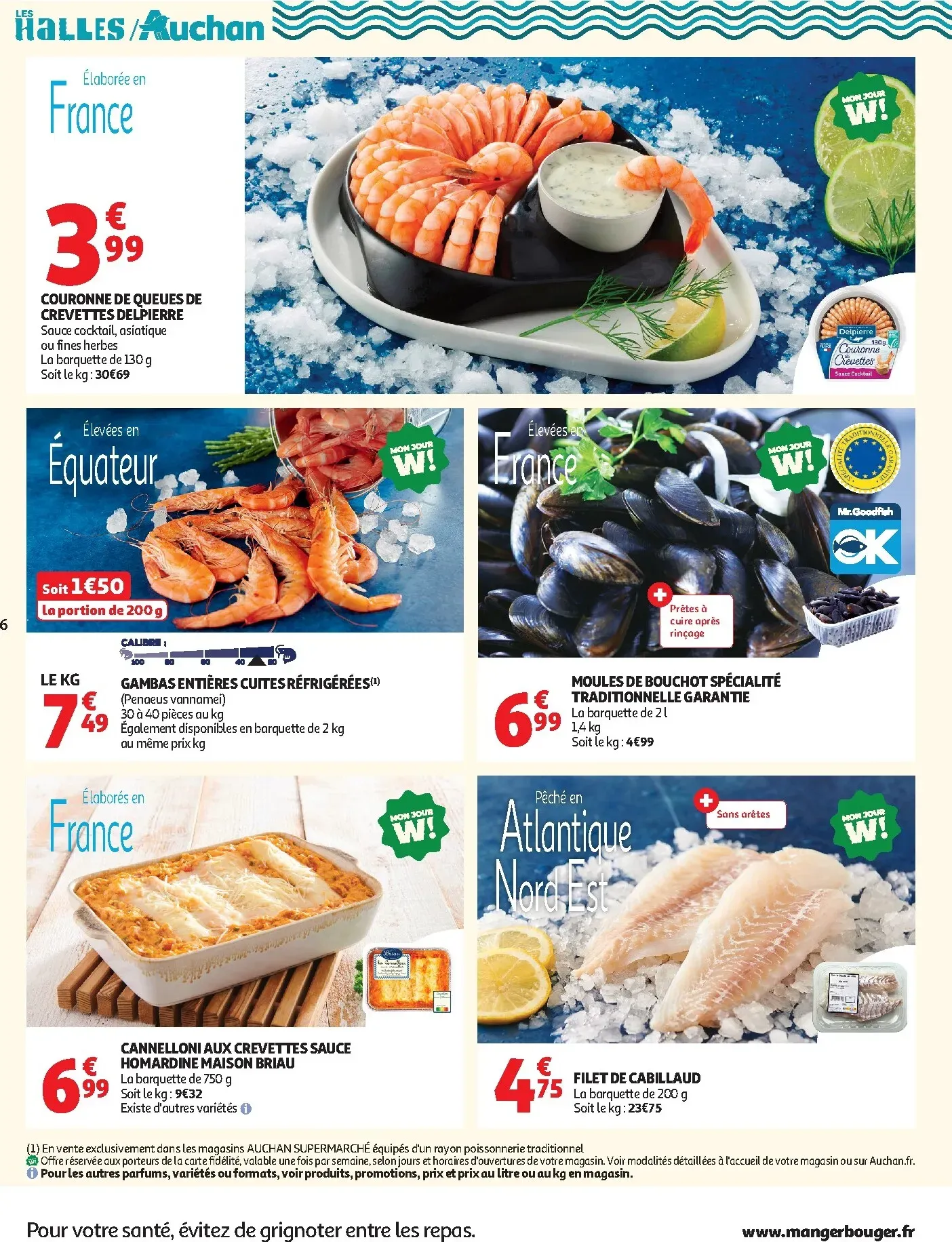 Current Auchan Supermarché leaflet valid from du mardi 20/10/2026 to du samedi 24/10/2026 du 20 octobre au 24 octobre 2026 - Catalogue page 6