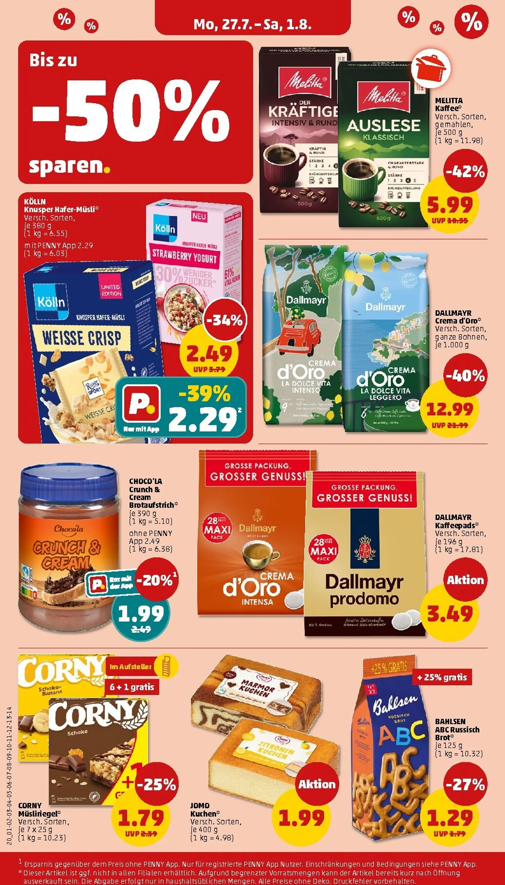 PENNY Prospekt nächste Woche – von Montag 27.07.2026 bis Samstag 01.08.2026 von 27. Juli bis 1. August 2026 - Prospekt seite 24