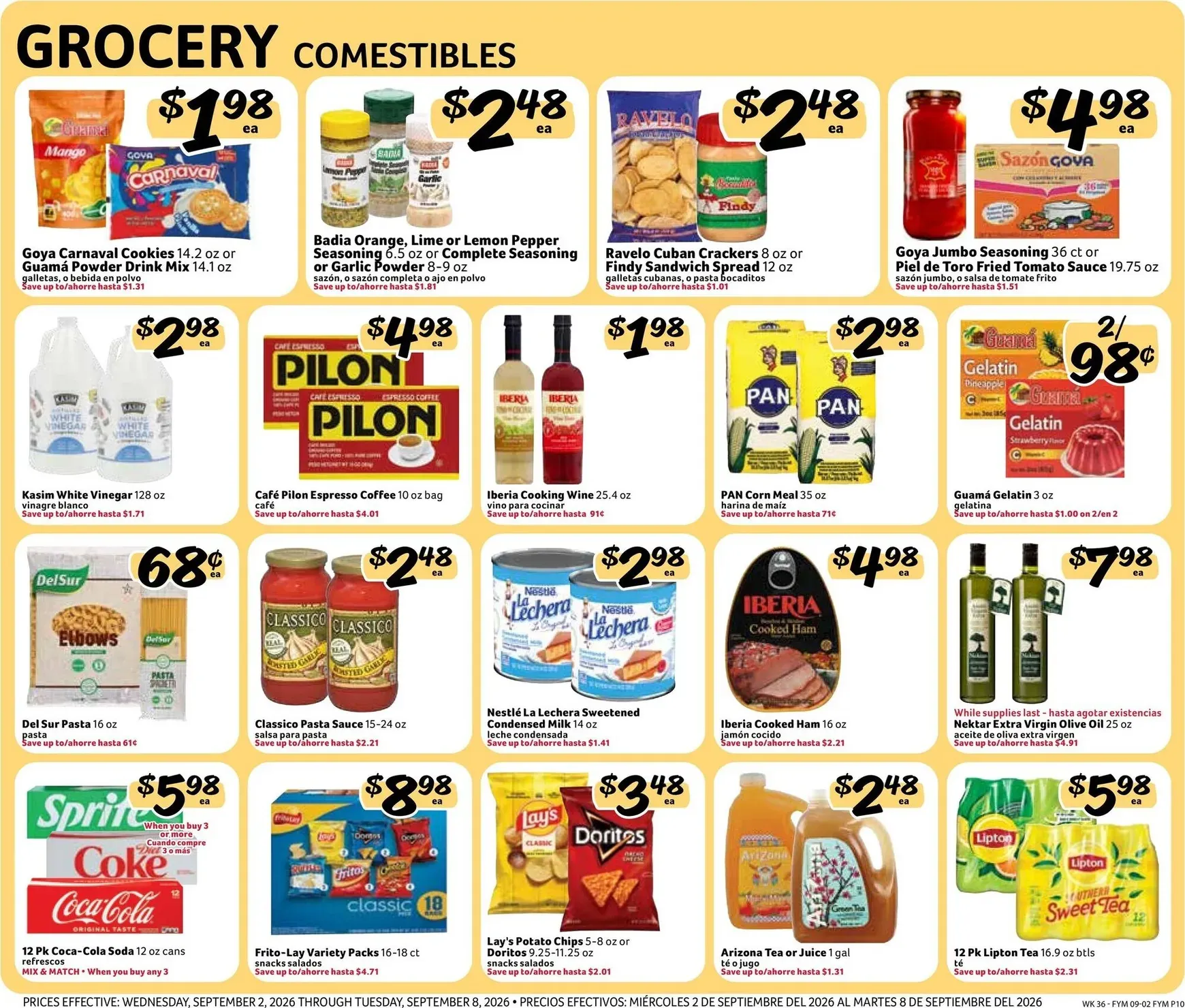 Weekly ad Fresco Supermarkets: Ofertas del Día del Trabajo from September 2 to September 8 2026 - Page 10