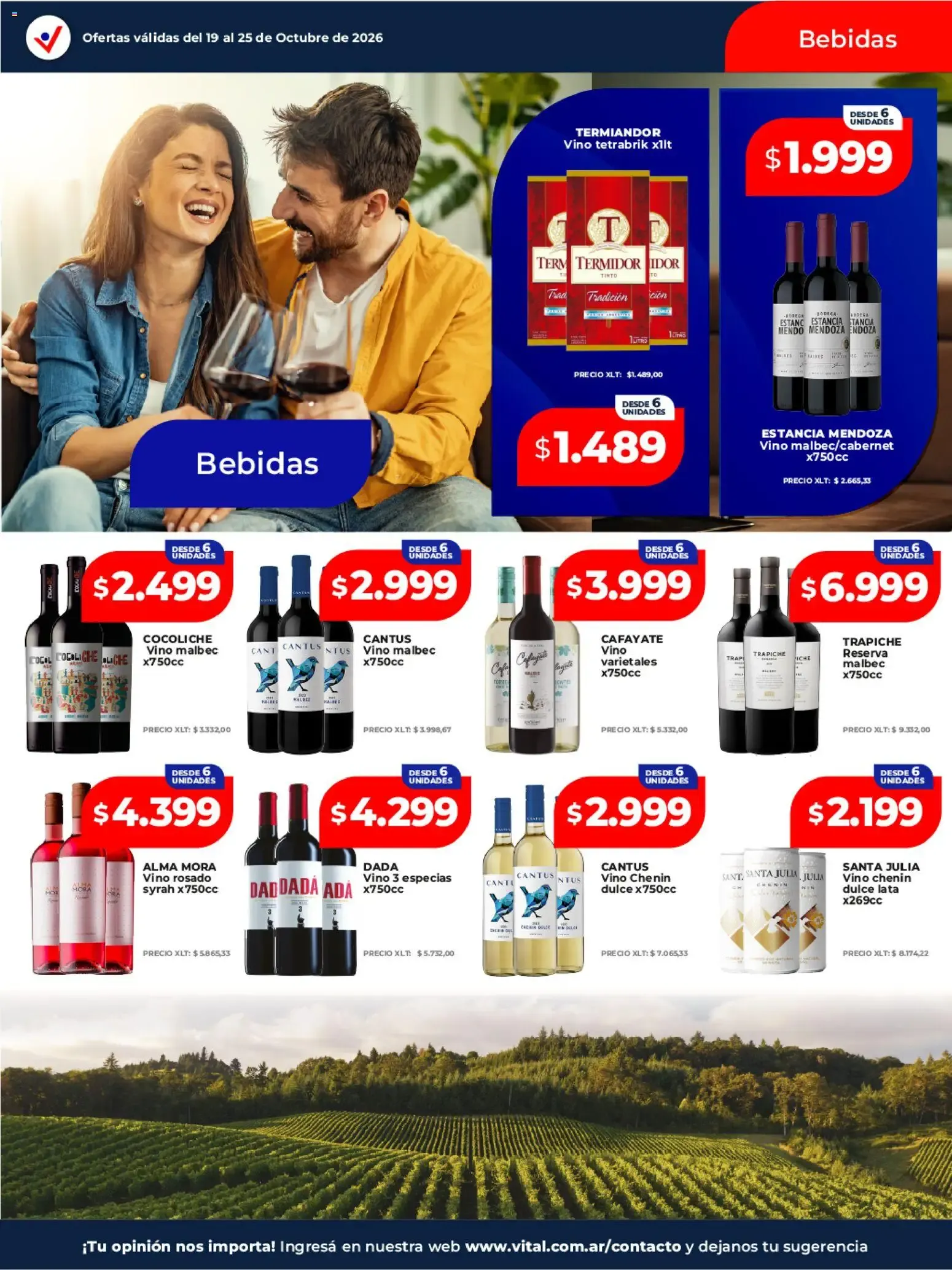Ofertas de Vital - Ofertas || del 19/10/2026 - 25/10/2026 || Catálogo 19 de octubre al 25 de octubre 2026 - Página 16 del catálogo
