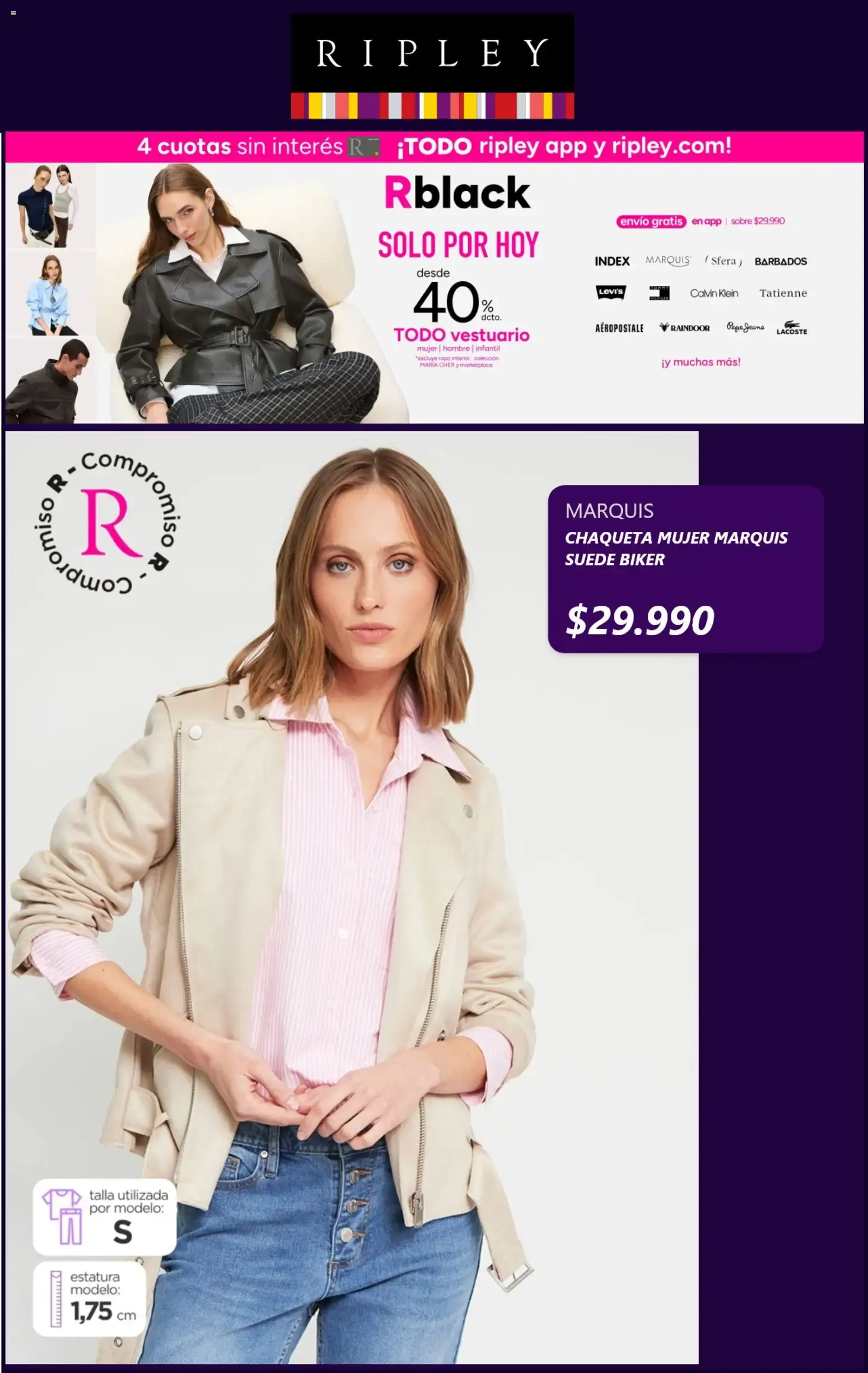 Catálogo de Ripley: Solo por hoy, 40% dcto. en Hogar y Vestuario 2 de agosto al 17 de agosto 2026 - Página 6