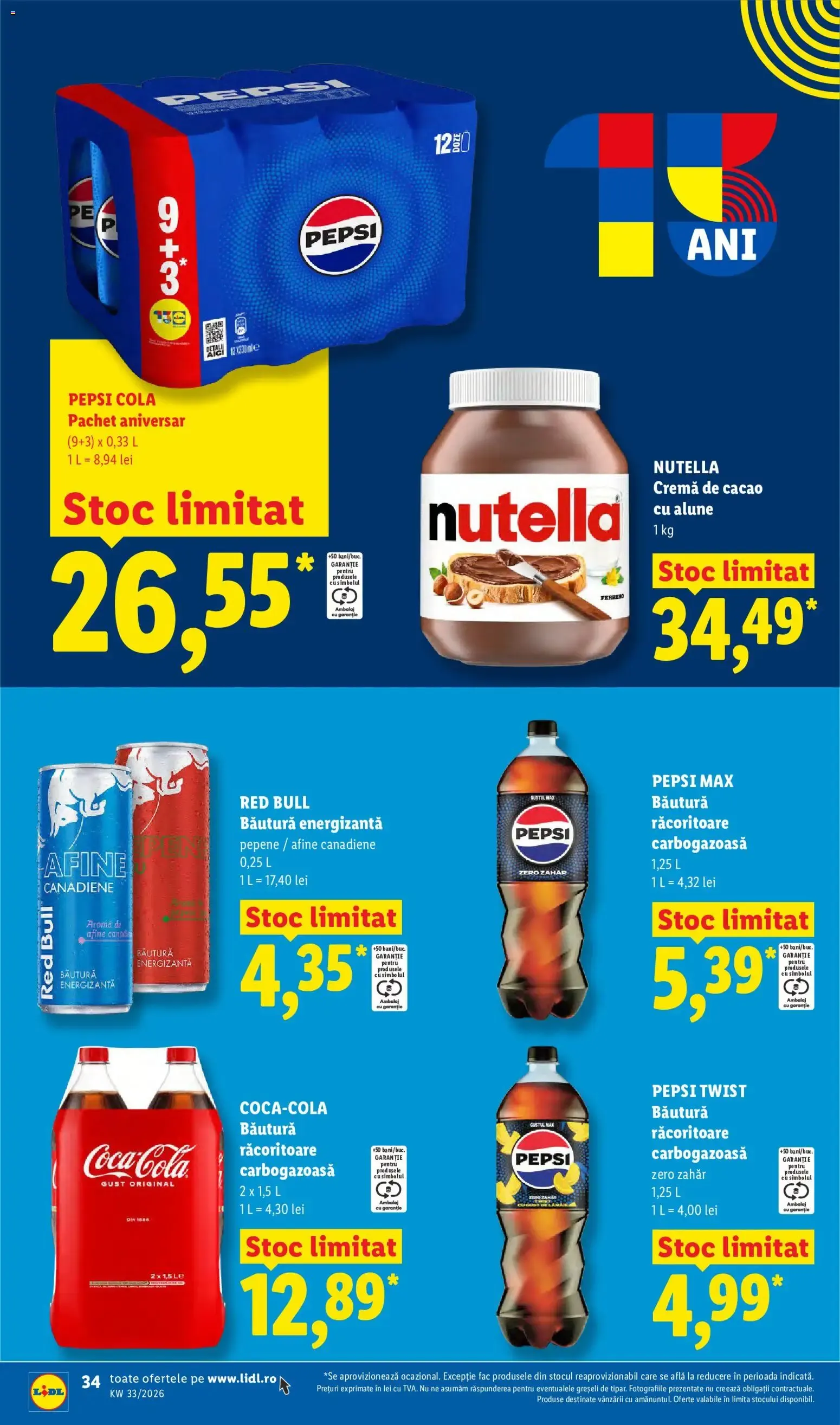 Catalog Catalog LIDL 10.08.2026 - Oferta și Revista online de la 10 august până la 16 august 2026 - Revista Pagina 34
