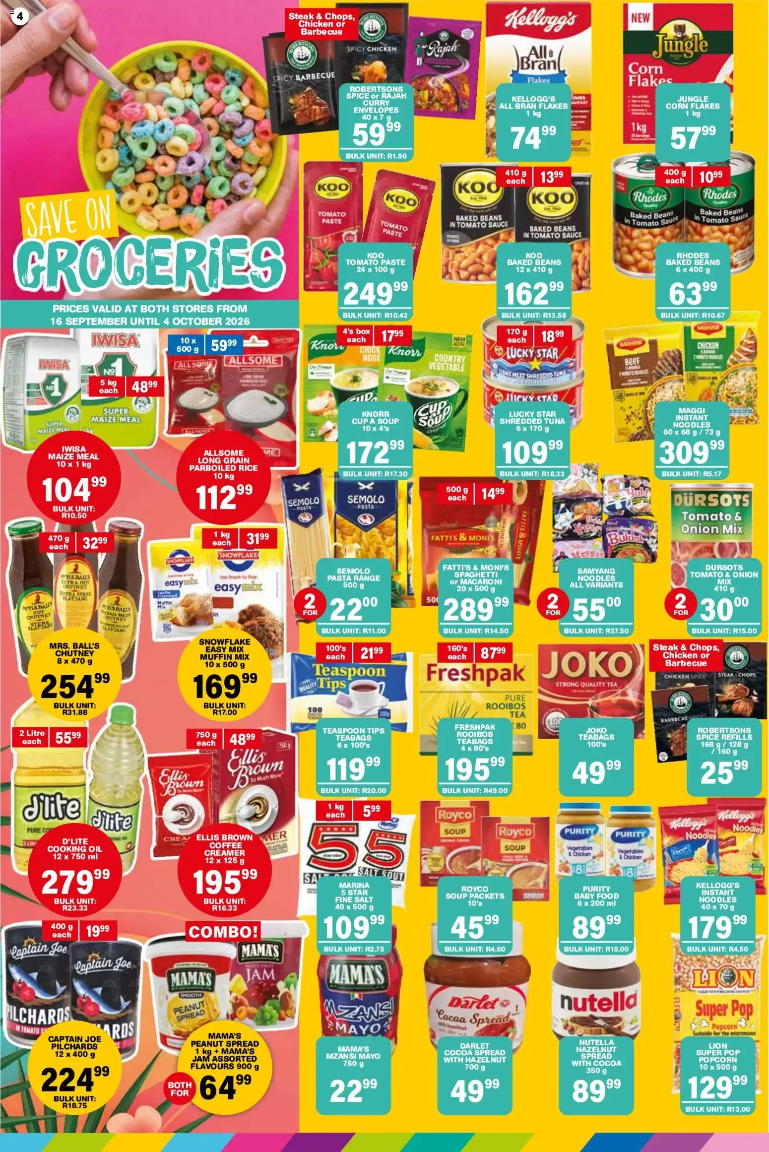 Giant Hyper Specials (16/09/2026 - 04/10/2026) Online from 16 September to 4 October 2026 - Catalogue Page 4