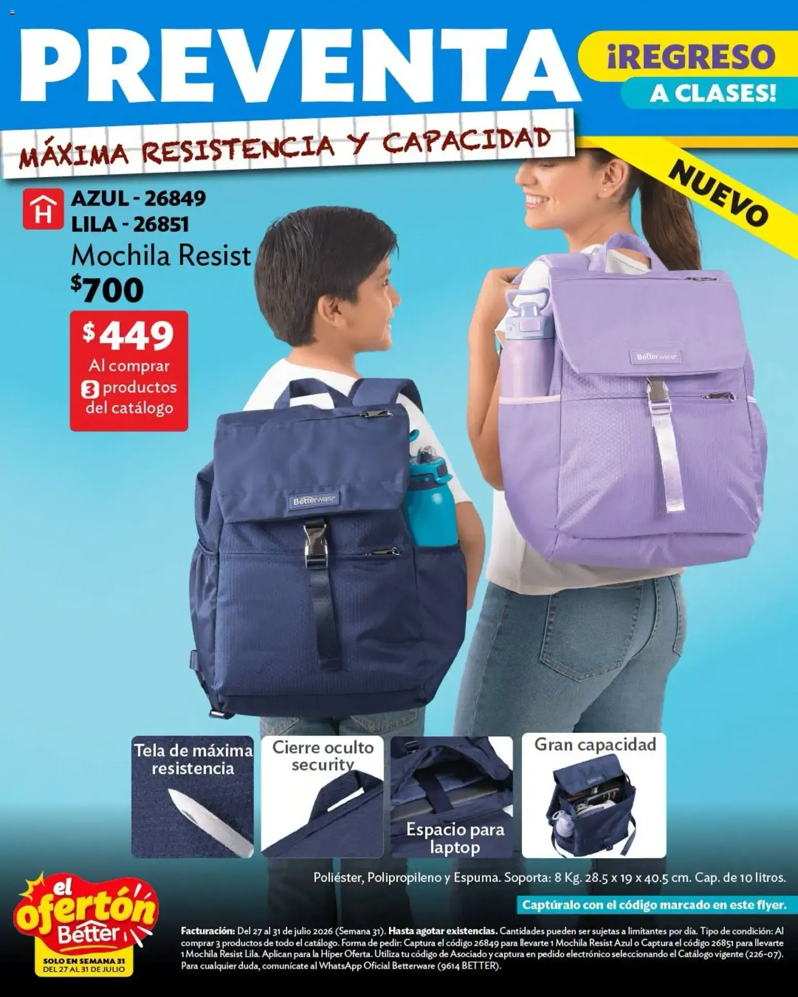 Catálogo de Betterware catálogo El Ofertón (27/07/2026 - 31/07/2026) - catálogo en línea 27 de julio al 31 de julio 2026 - Pagina 4