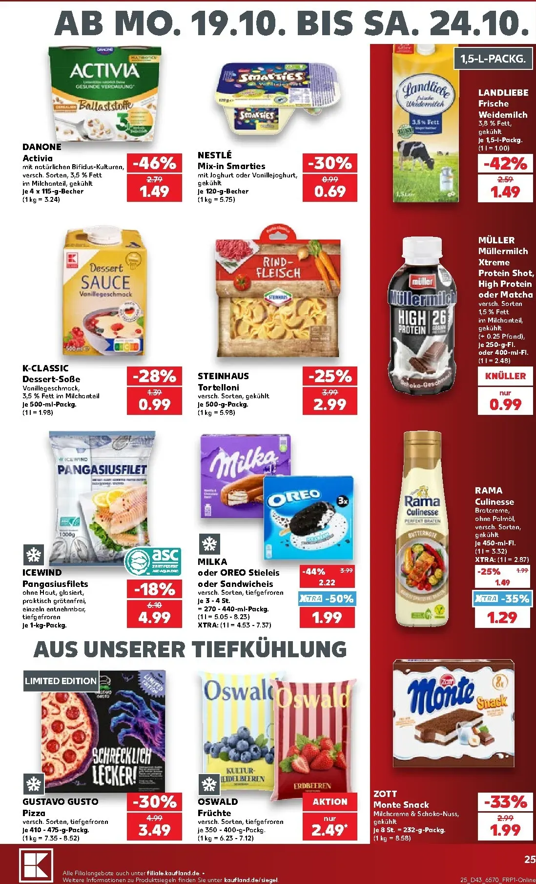 Kaufland Prospekt nächste Woche – von Montag 19.10.2026 bis Samstag 24.10.2026 von 19. Oktober bis 24. Oktober 2026 - Prospekt seite 26