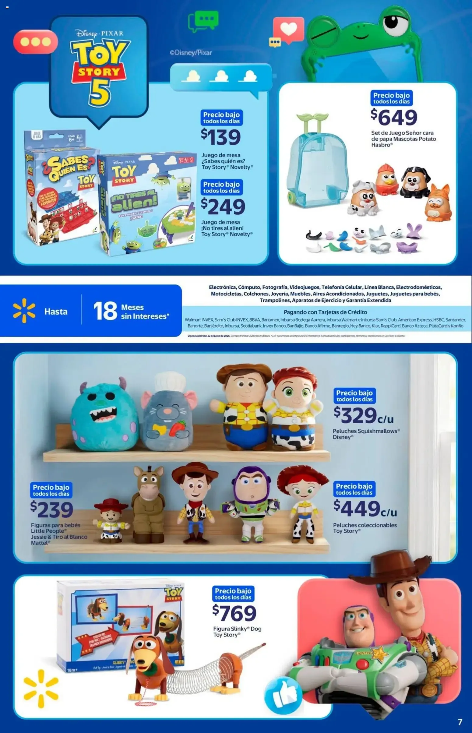 Catálogo de Walmart folleto Toy Story (08/06/2026 - 21/07/2026) - catálogo en línea 8 de junio al 21 de julio 2026 - Pagina 7