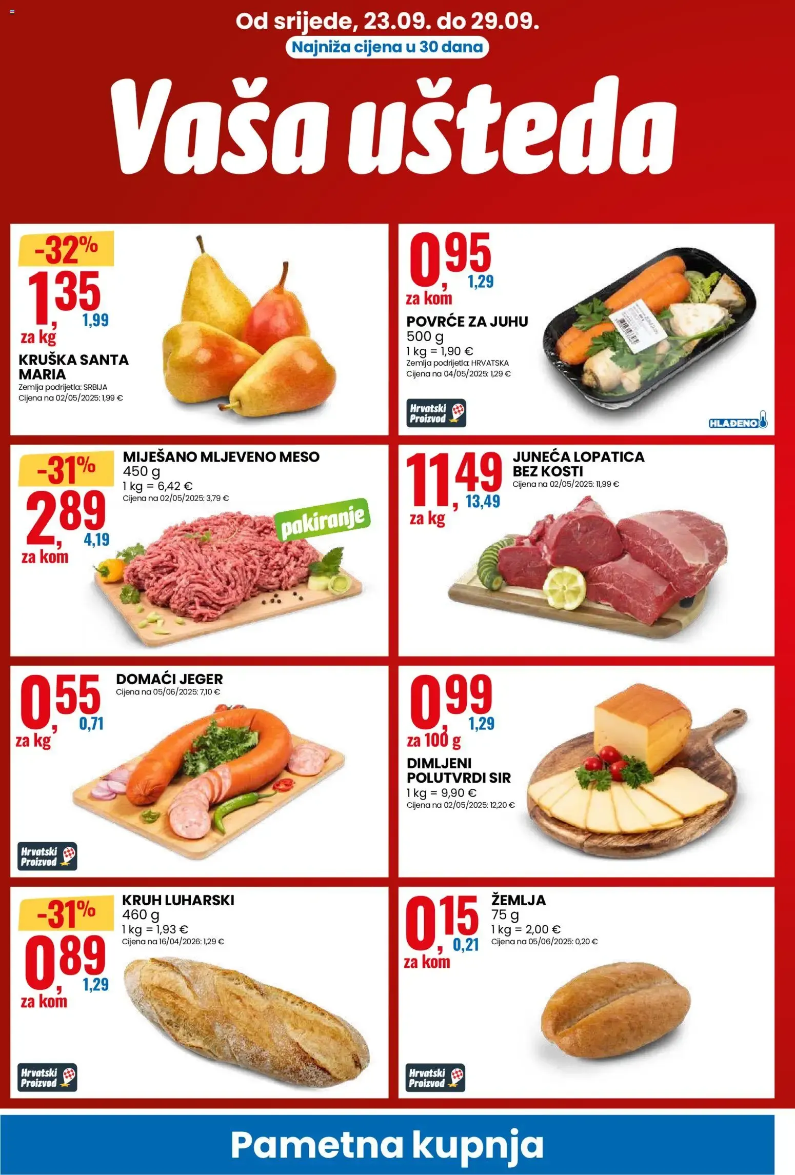 Katalog Eurospin Katalog novi od 23.09.2026 na listanje > letak digitalni od 23. rujna do 29. rujna 2026. - Pregled Stranica 2