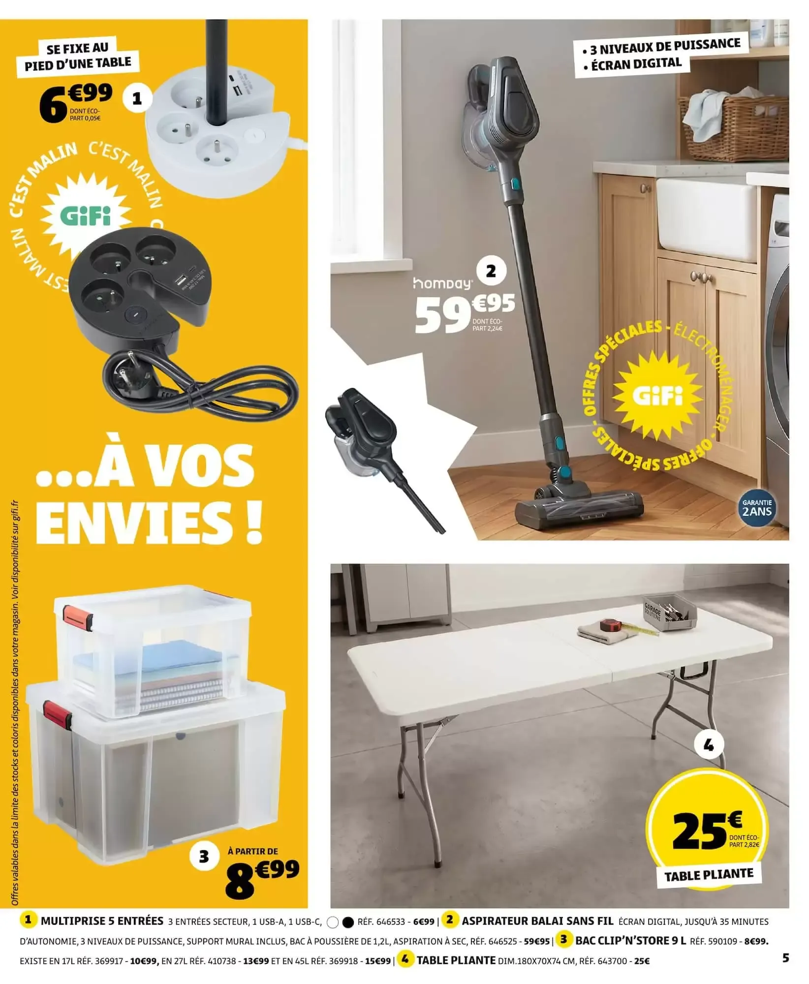 Catalogue GiFi du 18 août au 31 août 2026 - Catalogue page 5