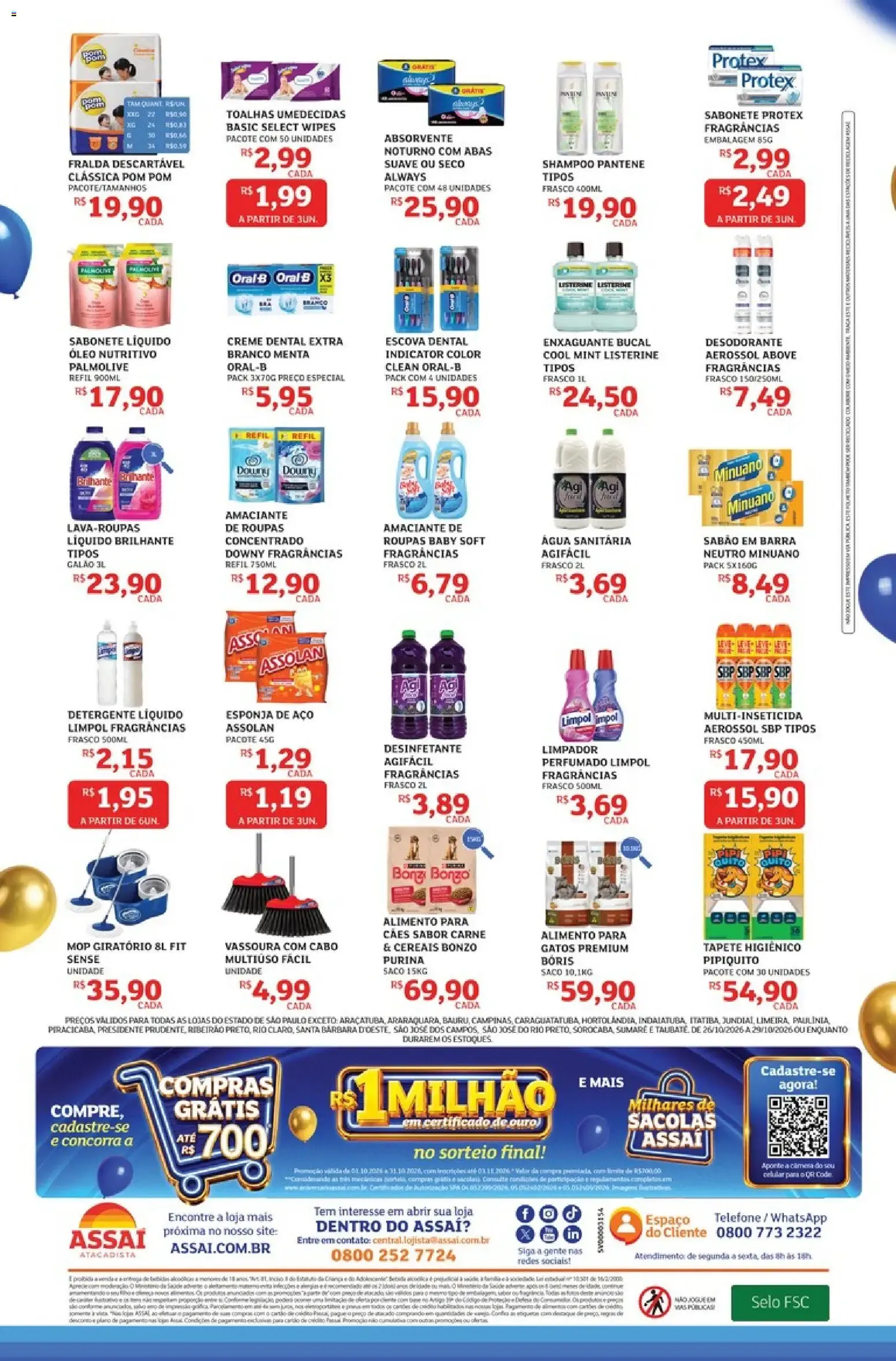 Encarte de Assaí Atacadista ofertas - SP de 26/10/2026 | Promoções Online 26 de outubro até 29 de outubro 2026 - Pagina 4