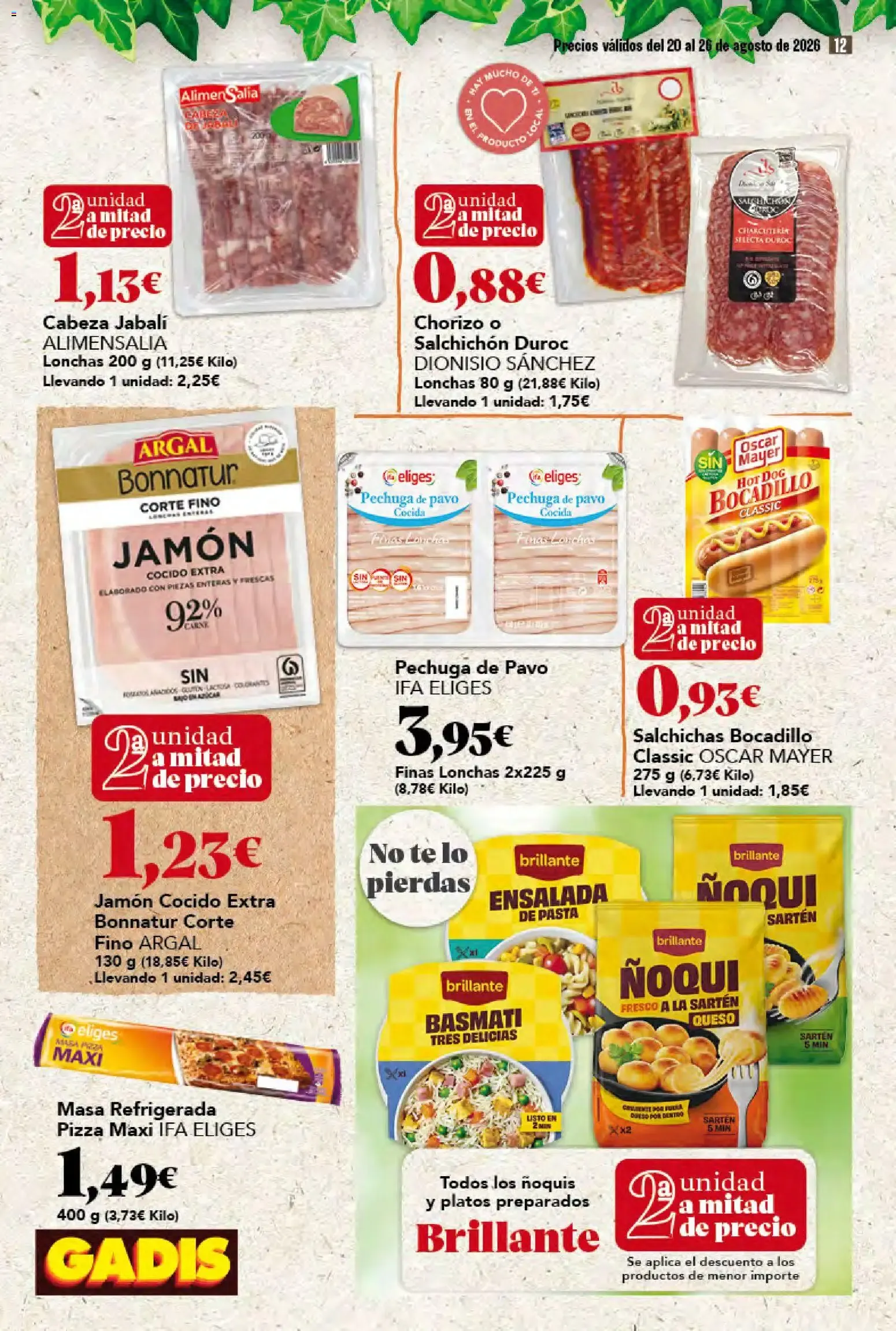 Catálogo de Gadis folleto 20/08/2026 - 26/08/2026 20 de agosto al 26 de agosto 2026 - Página 12