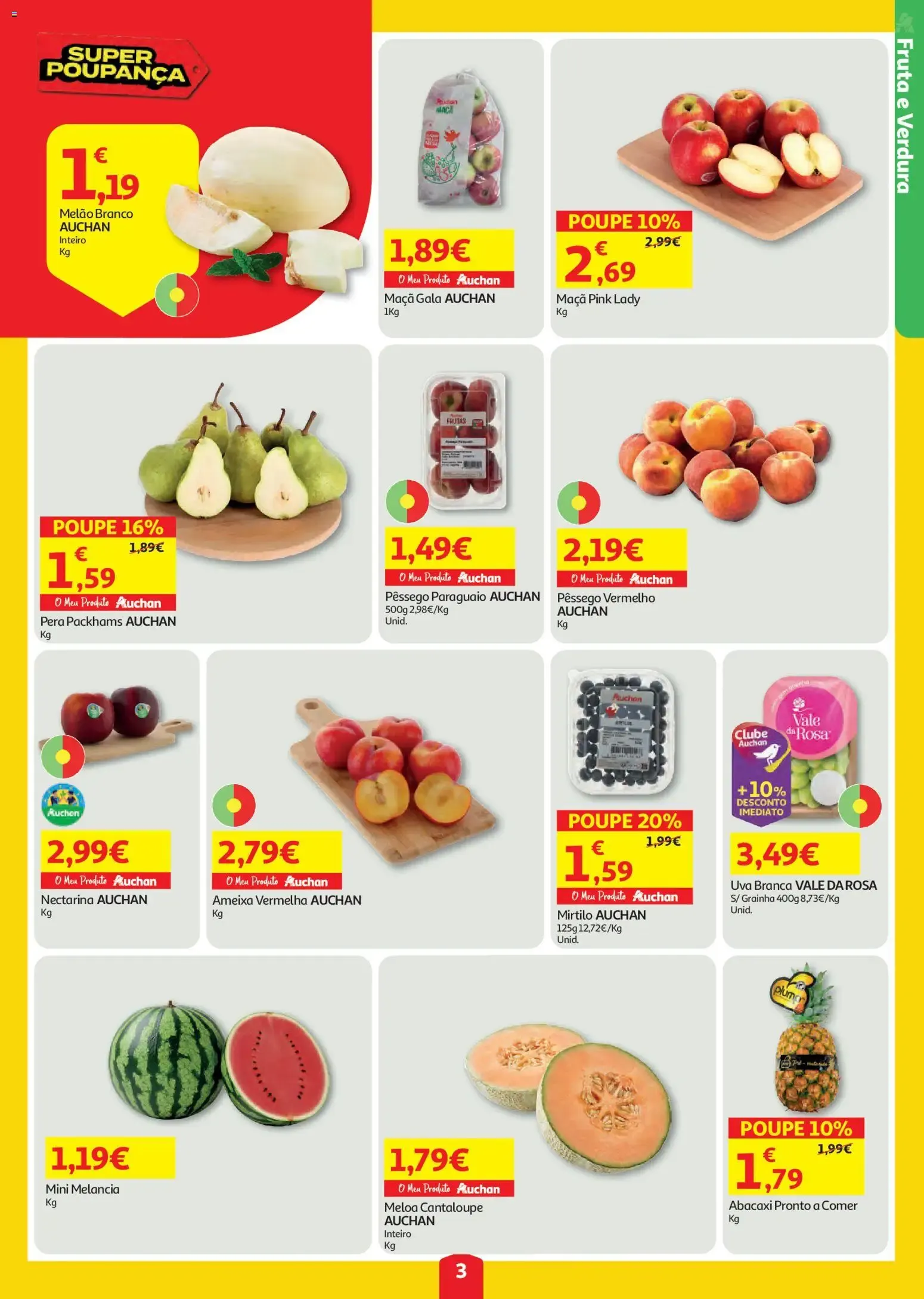 Folheto Auchan folheto » de 23/07/2026 - 29/07/2026 de 23 de julho até 29 de julho 2026 - Pagina 3