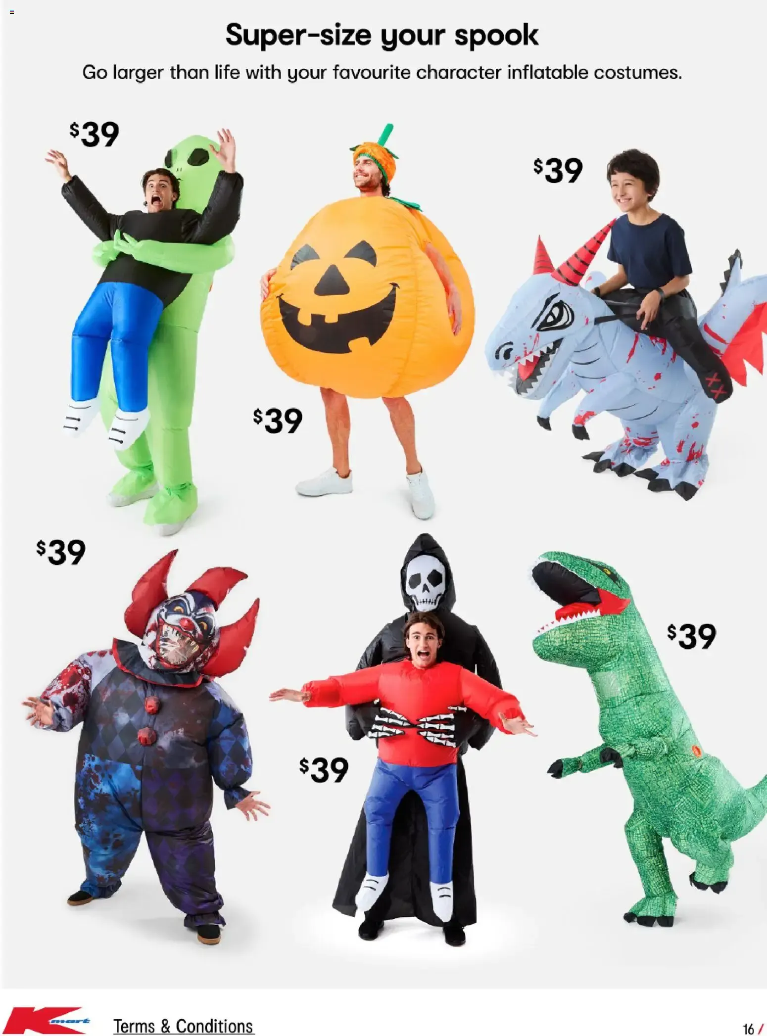 Kmart Halloween 👻 catalogue from 17/09/2026 - Catalogue valid from 17 September to 31 October 2026 - page 16