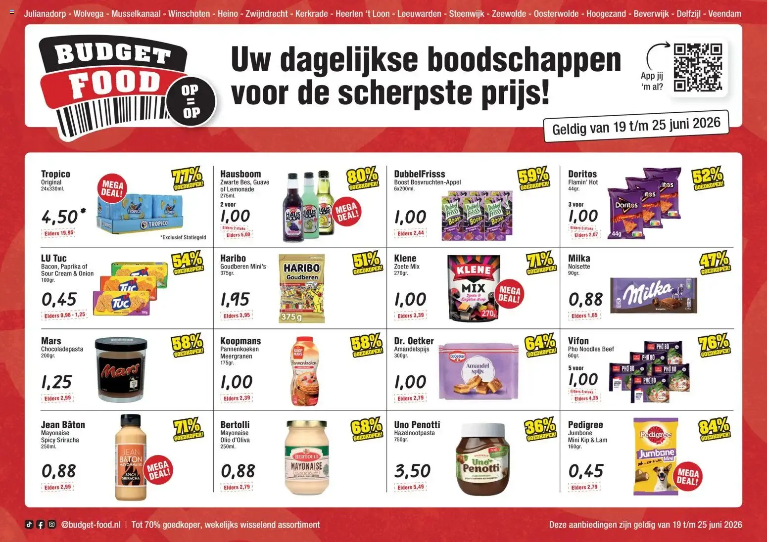 Budget Food folder vanaf 19-06-2026 || NIEUWE