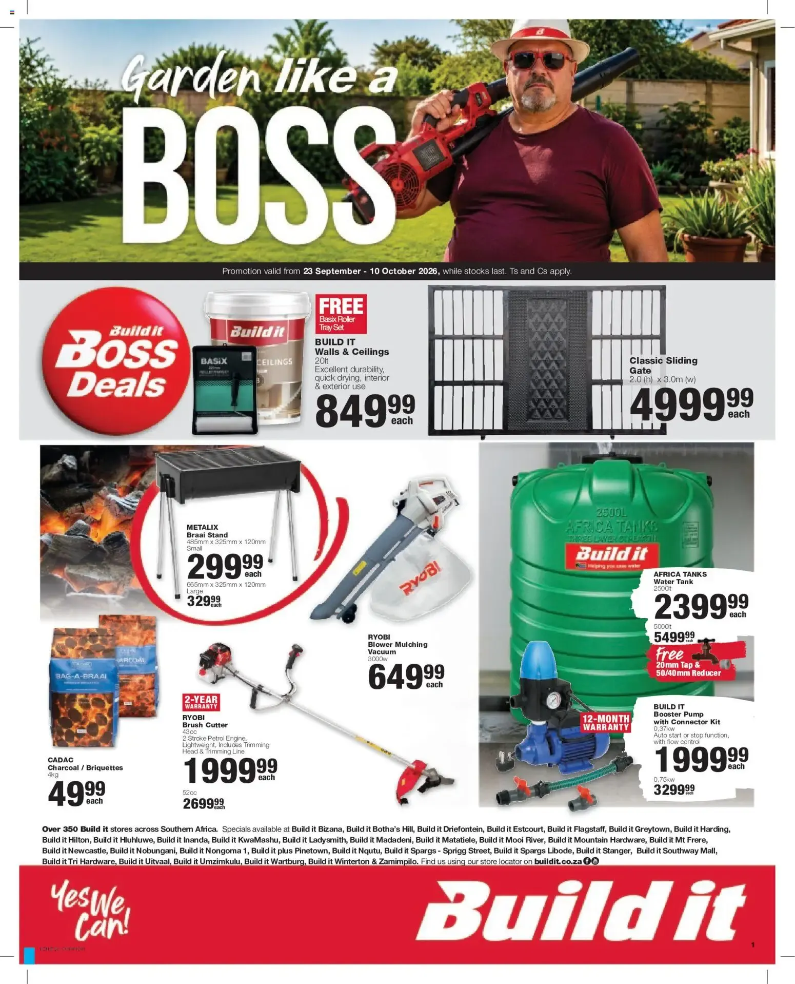 Garden like a BOSS from 23 September to 10 October 2026 - Catalogue Page 1