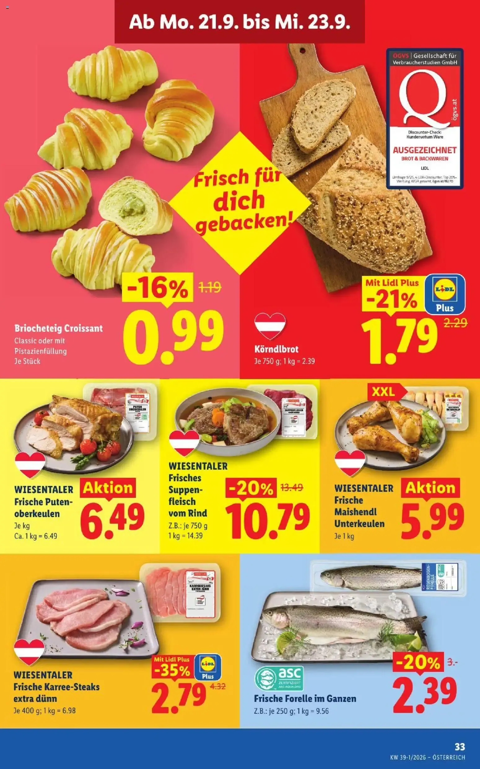Lidl - Flugblatt ab 17.09.2026 - Angebote ab donnerstag von 17. September bis 19. September 2026 - Flugblätt seite 40