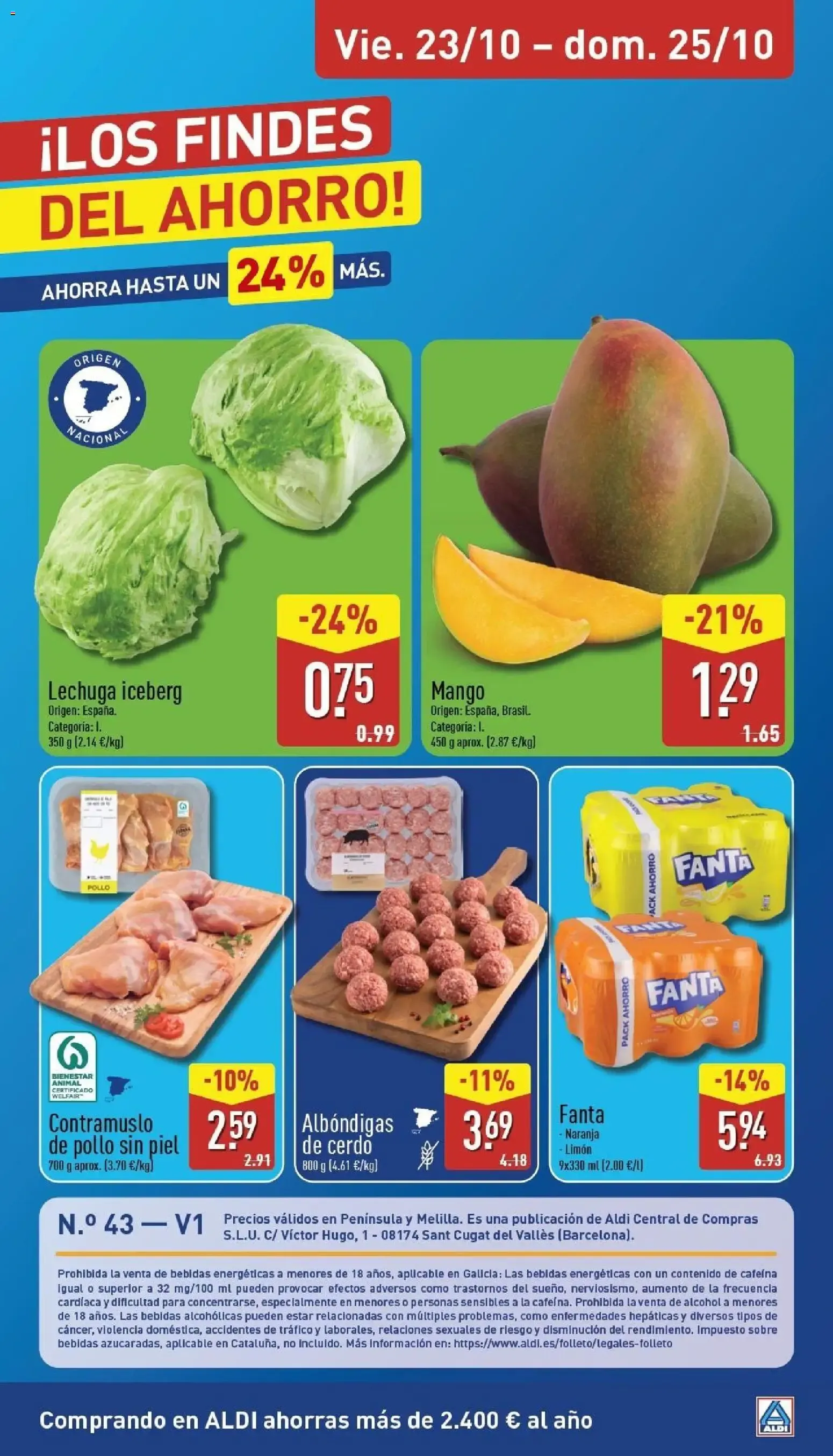 Catálogo de Aldi folleto Península del 19/10/2026 | Catálogo 19 de octubre al 25 de octubre 2026 - Página 28