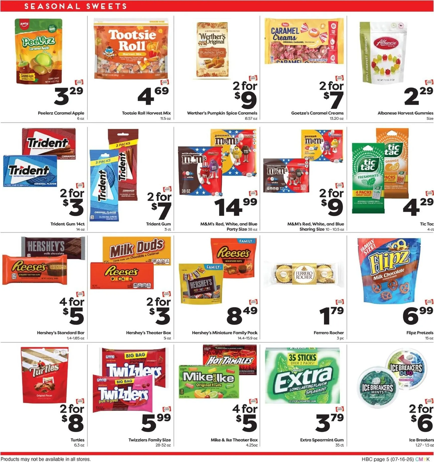 Weekly ad Current Weis Markets - Monthly Home leaflet valid from Thursday 07/16/2026 to Wednesday 08/12/2026 from July 16 to August 12 2026 - Page 5
