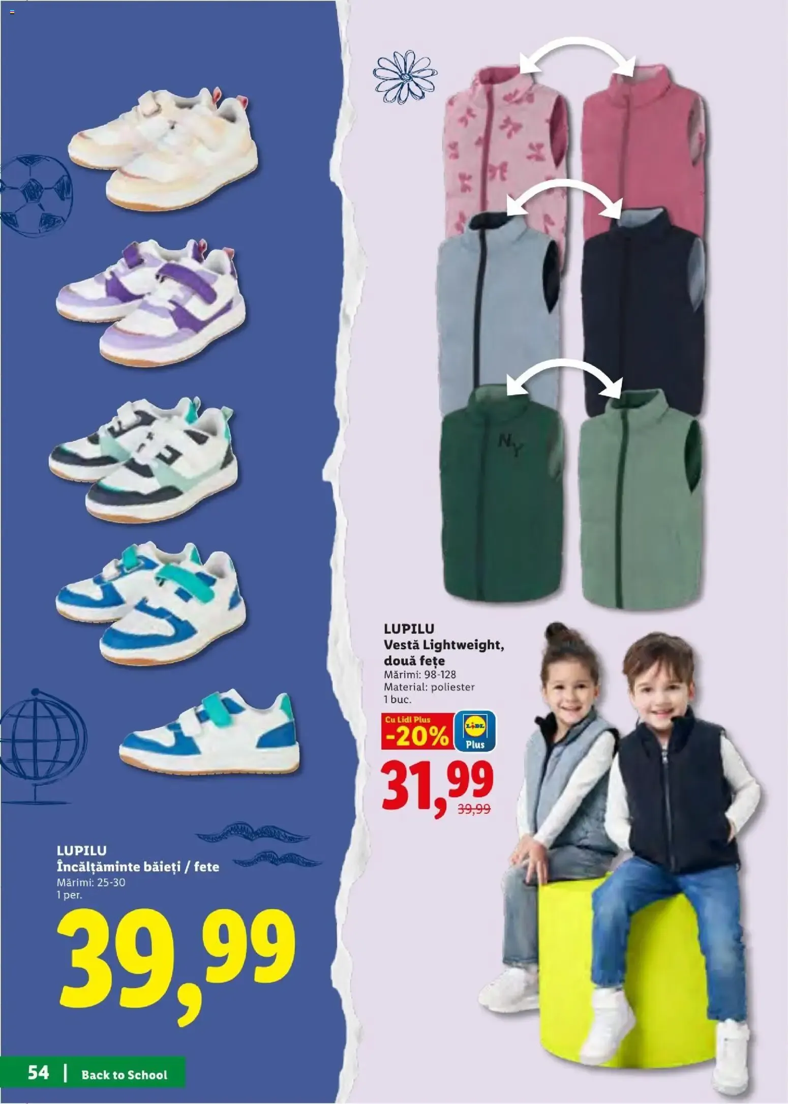 Catalog Catalog LIDL 10.08.2026 - Oferta și Revista online de la 10 august până la 30 august 2026 - Revista Pagina 54