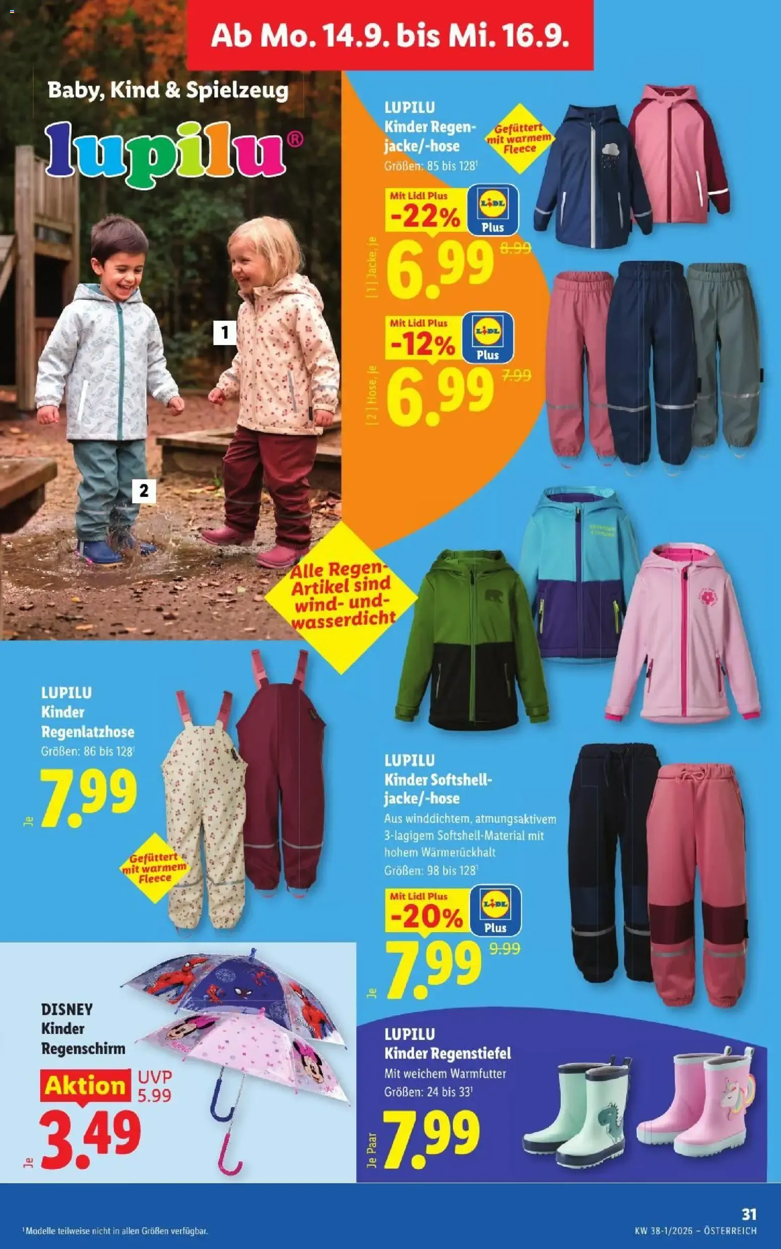 Lidl - Flugblatt ab 10.09.2026 - Angebote ab donnerstag von 10. September bis 12. September 2026 - Flugblätt seite  38