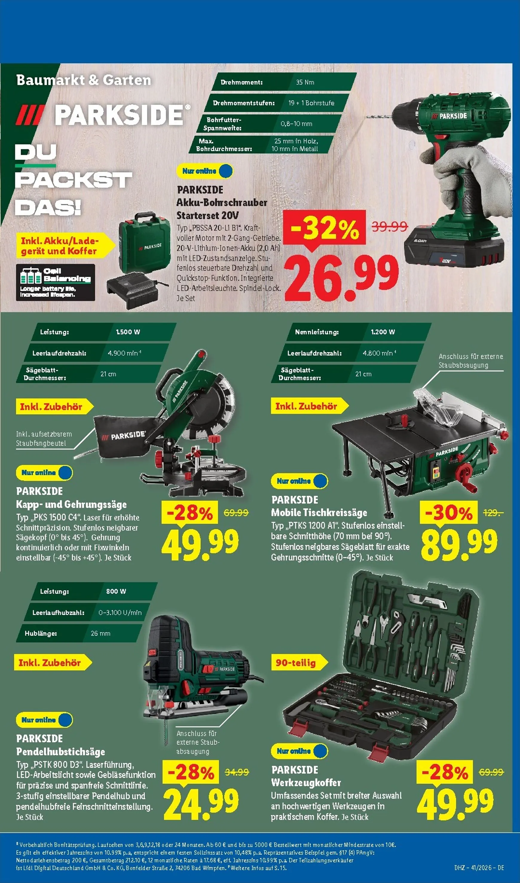 Lidl - Lohnt sich. von 5. Oktober bis 10. Oktober 2026 - Prospekt seite 21