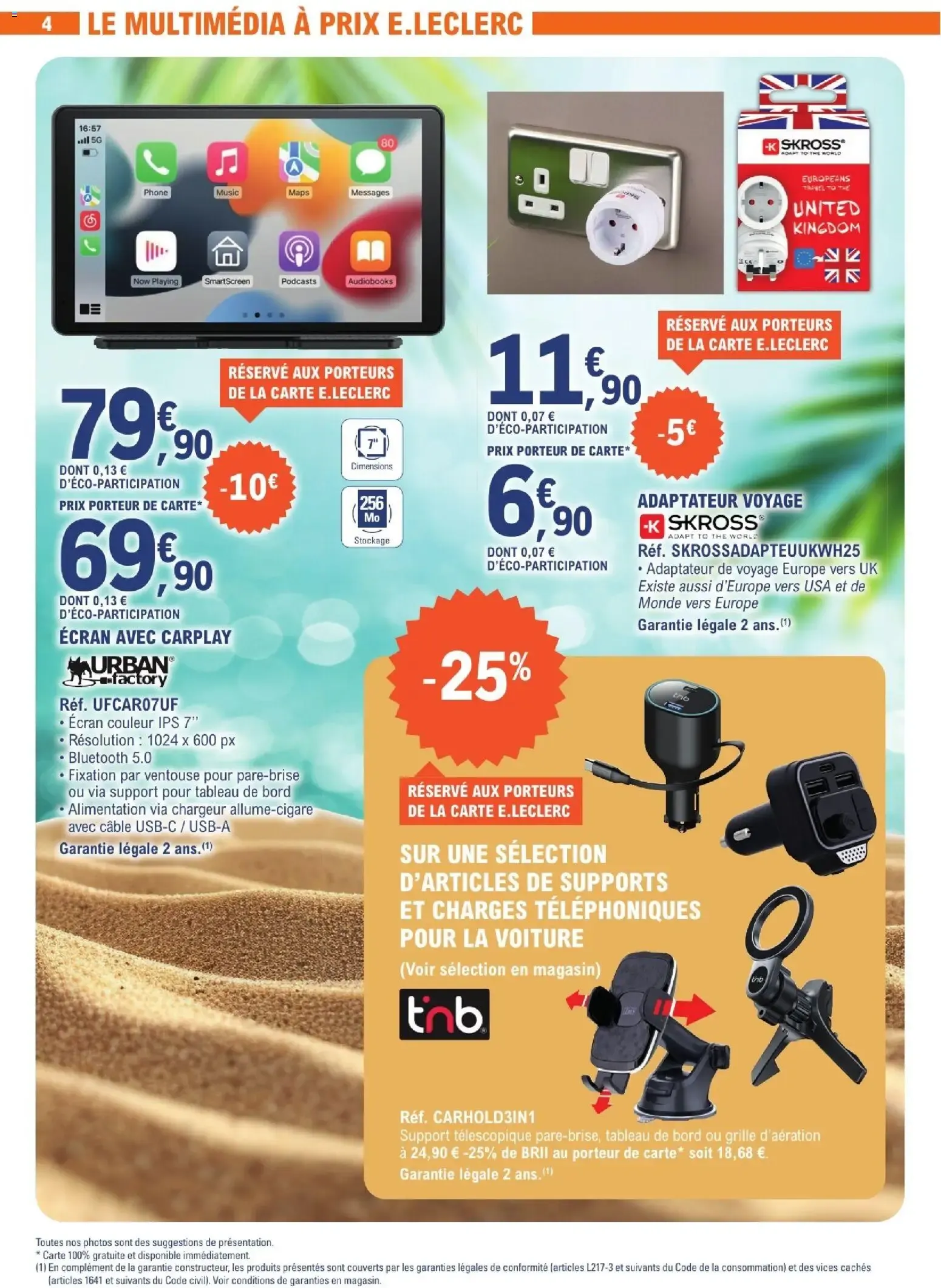 POUR DES VACANCES 100% ÉQUIPÉES du 16 juin au 27 juin 2026 - Catalogue page 4