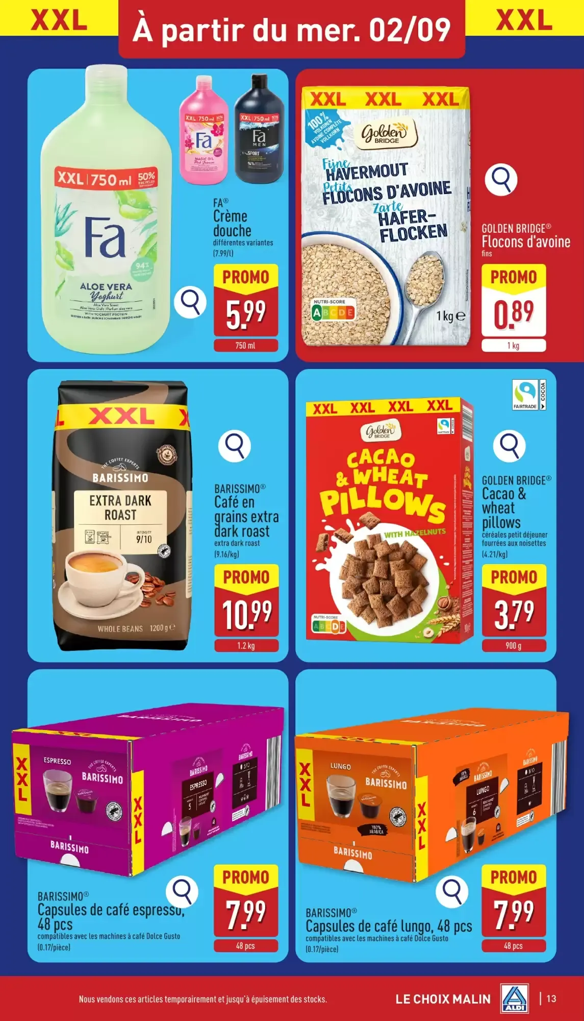 ALDI Dépliant 31/08 - 05/09 van 31 augustus tot 5 september 2026 - folder pagina 13