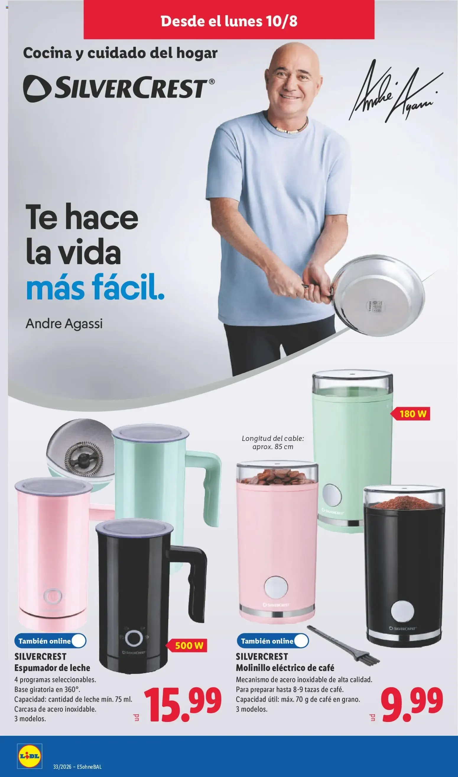 Catálogo de Lidl folleto de bazar del 10/08/2026 | Ofertas 10 de agosto al 16 de agosto 2026 - Página 8