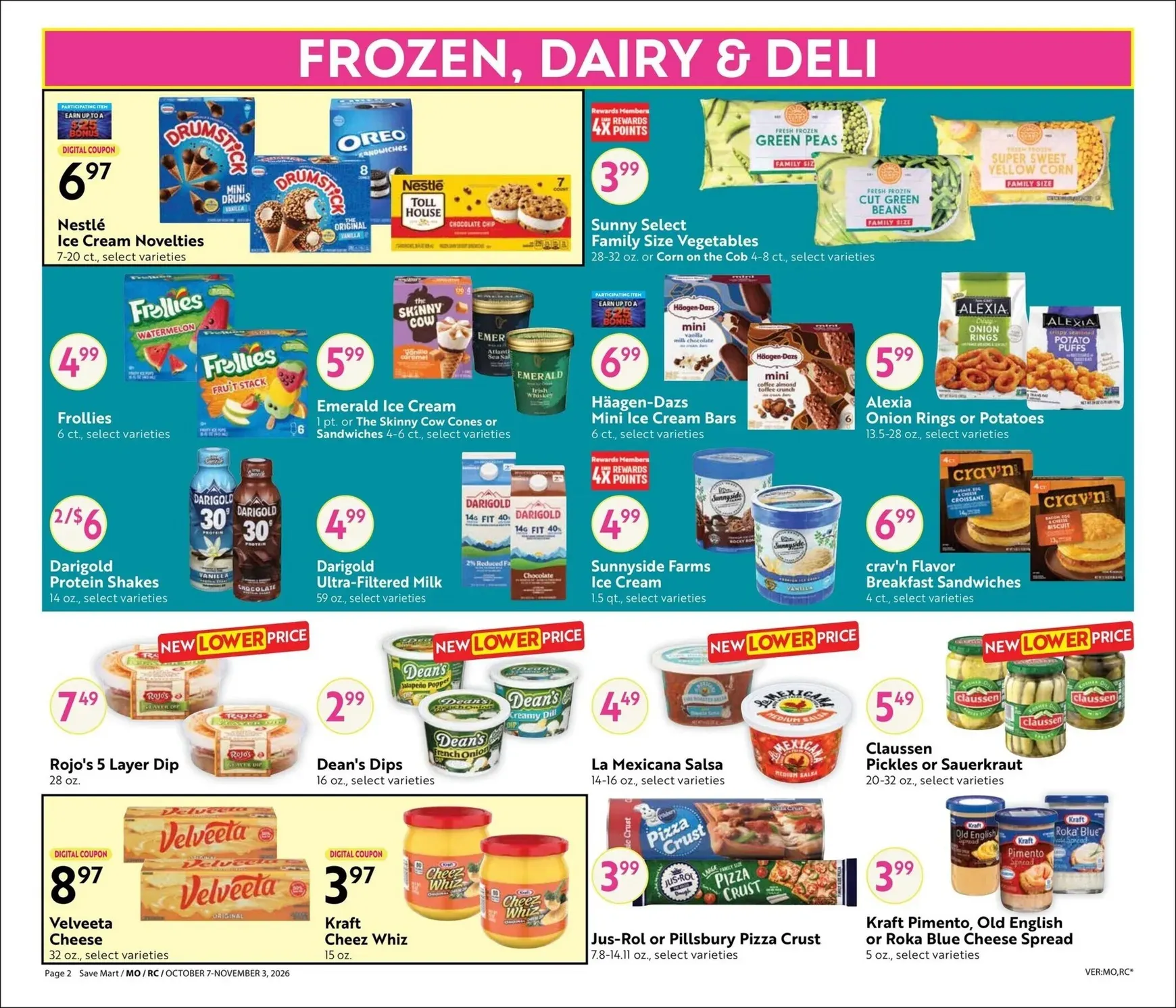 Weekly ad Current Save Mart - Steals & Deals leaflet valid from Wednesday 10/07/2026 to Tuesday 11/03/2026 from October 7 to November 3 2026 - Page 2