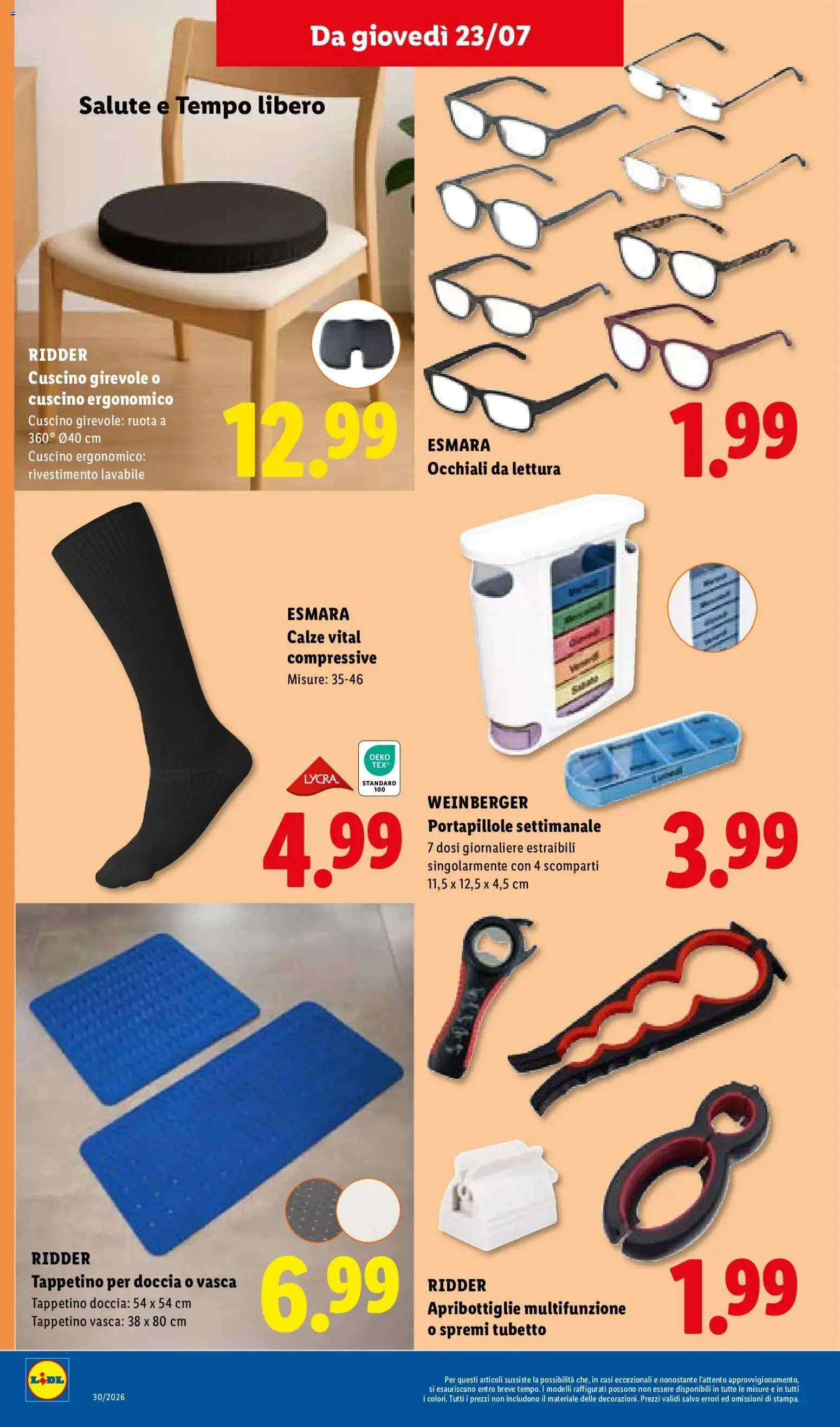 L'estate del risparmio. da 23 luglio a 29 luglio di 2026 - Pagina del volantino 30