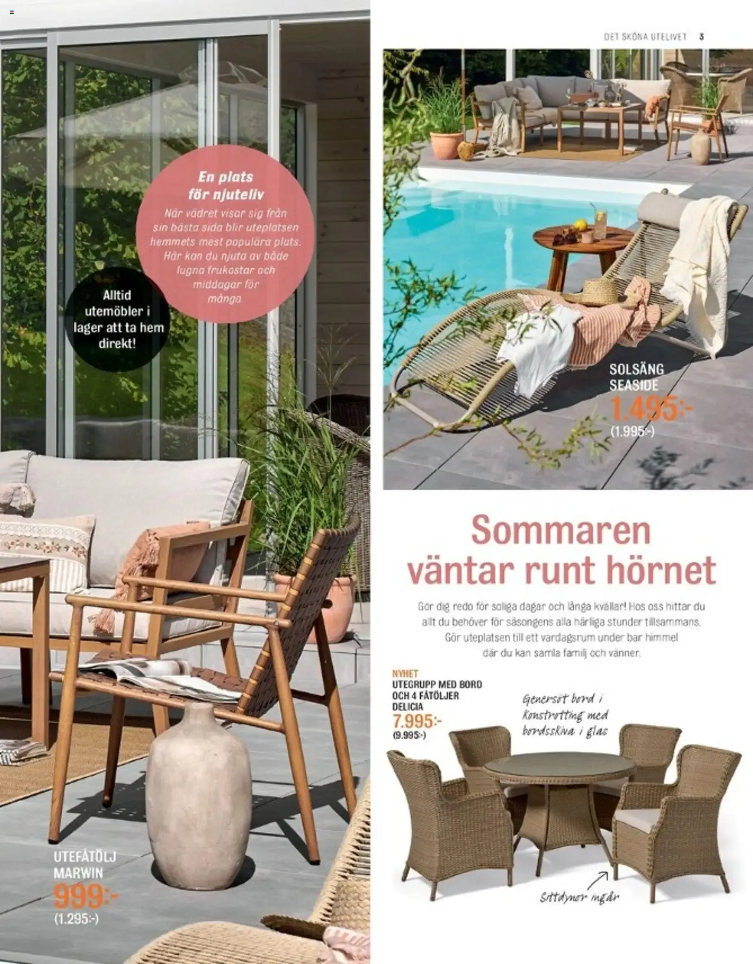 Mio Utemöbler och Uteliv 2026 från 1 juni till 30 juni 2026 - Reklamblad sidor 3