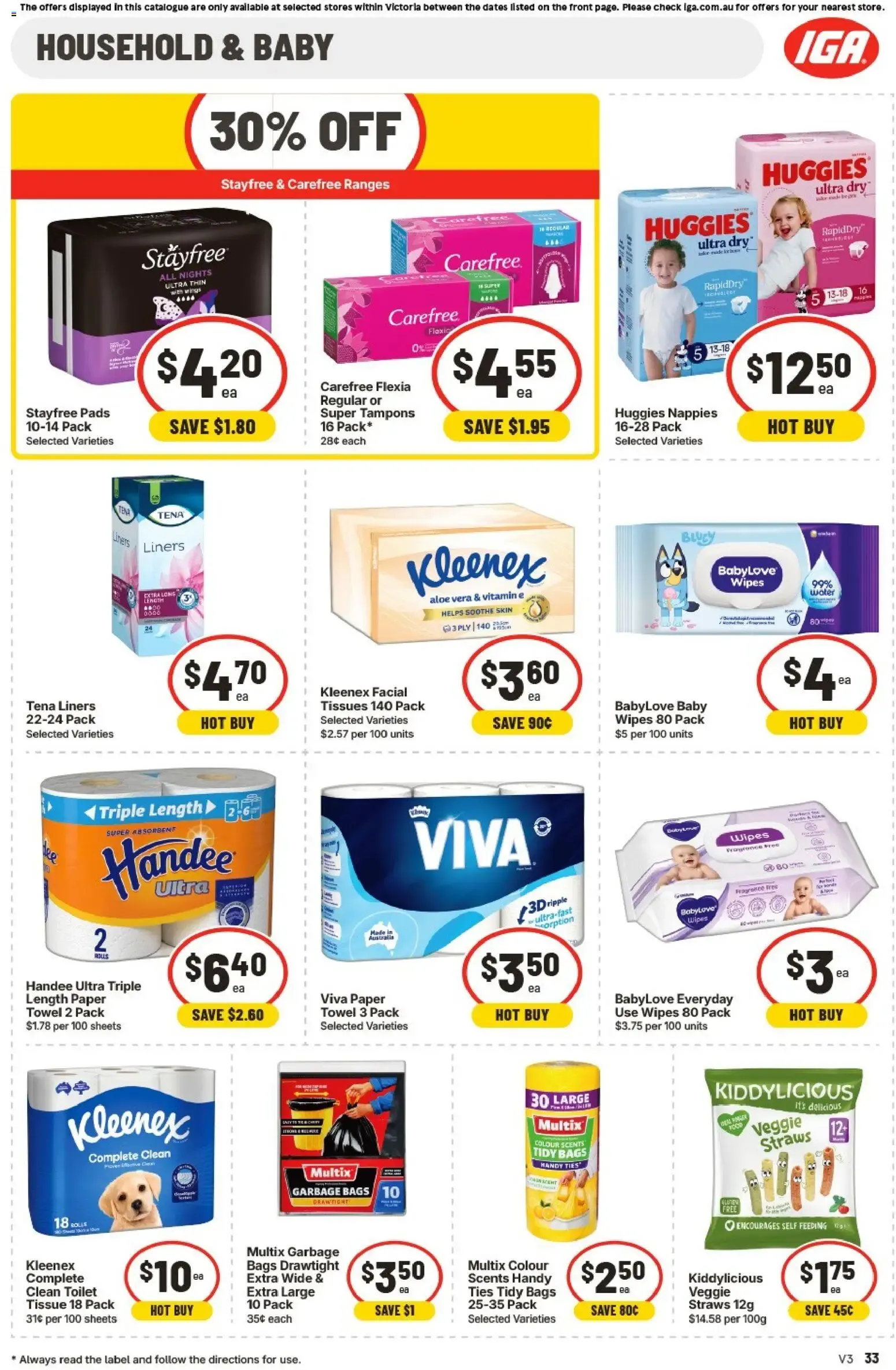 IGA Extra Specials: Sorbent Toilet Tissue - Catalogue valid from 21 October to 27 October 2026 - page 36
