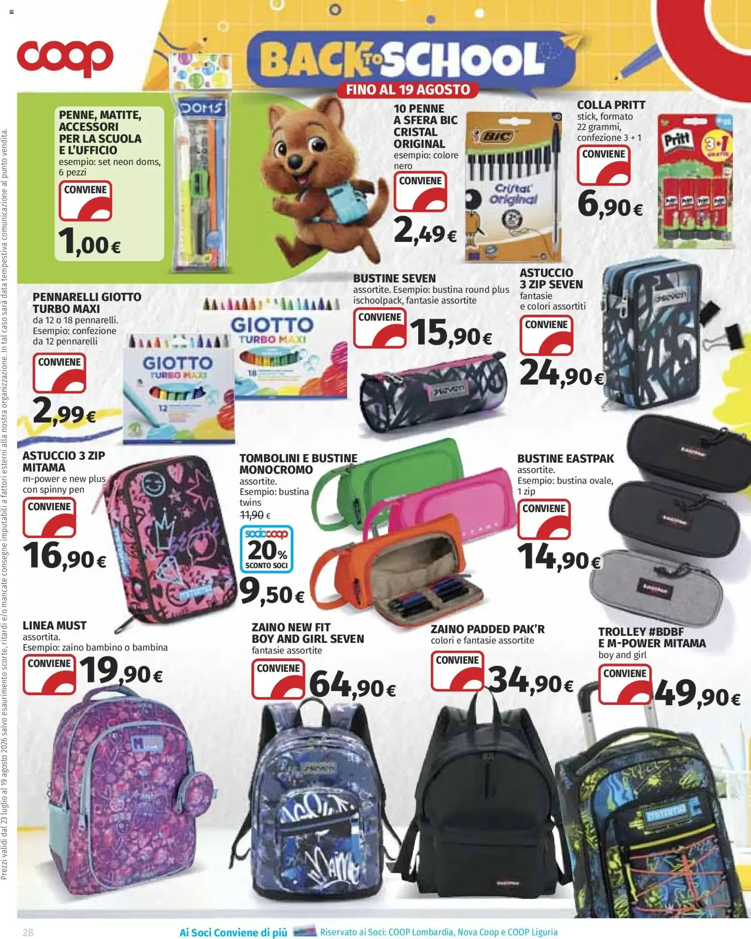 Volantino COOP Anteprima dal 23/07/2026 > NUOVO Promozioni da 23 luglio a 5 agosto di 2026 - Pagina del volantino 28